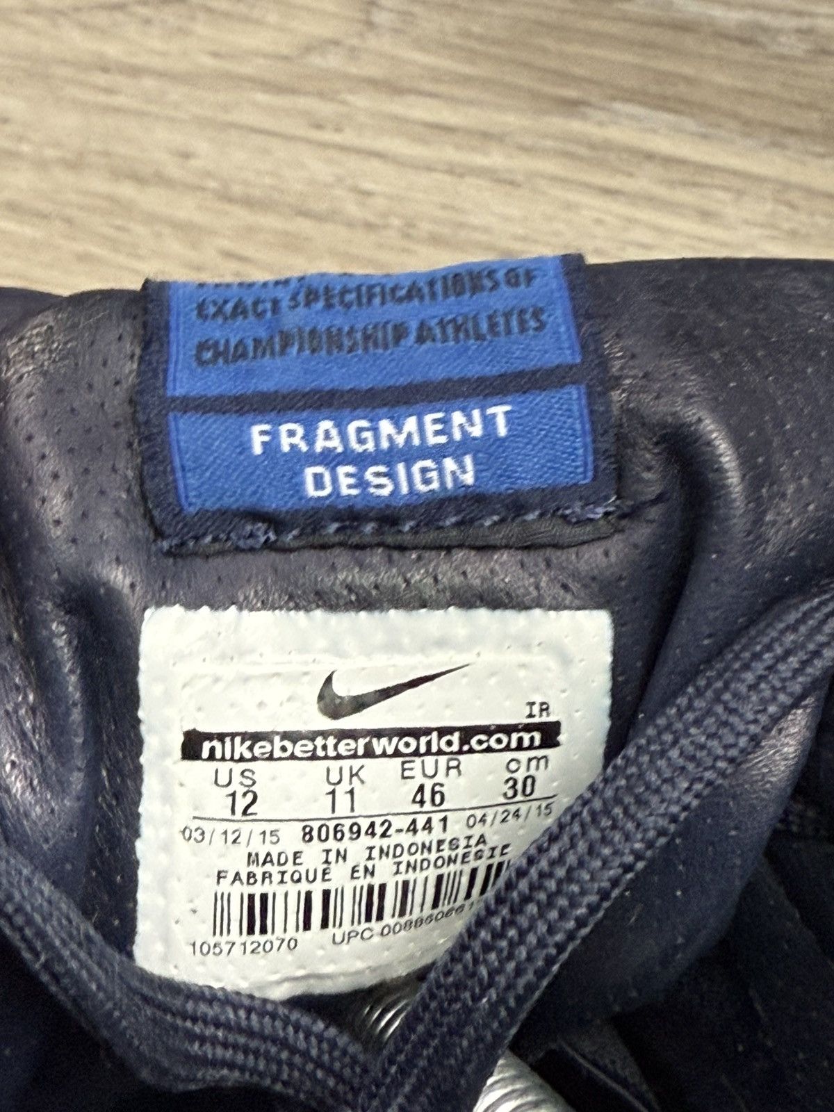 Fragment Design × Nike Nike x Fragment Design Air Trainer 1 Mid SP Size US 12 / EU 45 - 9 Thumbnail