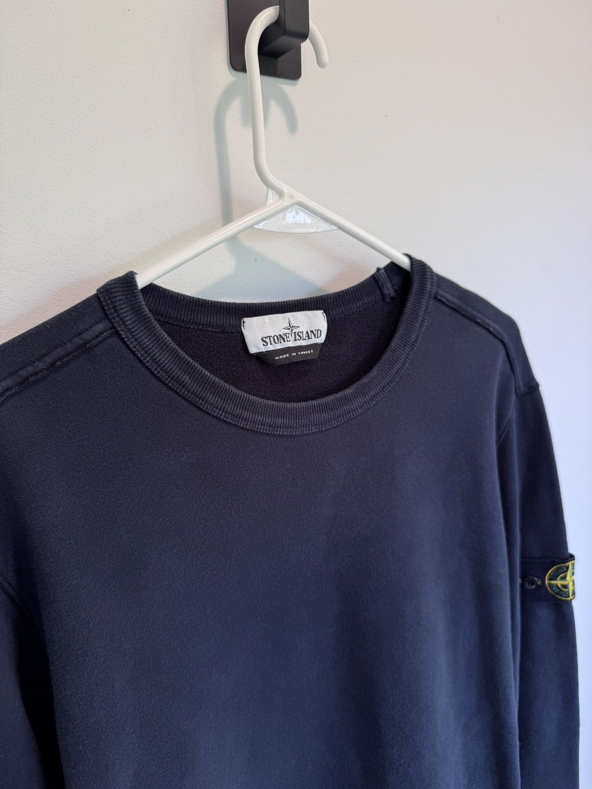 Stone Island Stone Island Mens Navy Blue Sweater Size L Large Size US L / EU 52-54 / 3 - 4 Thumbnail