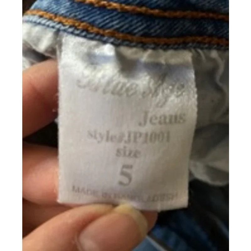 Other Blue Age Distressed Skinny Jeans Grunge Y2K Denim Size 5 Size 25" / US 0 / IT 36 - 4 Thumbnail