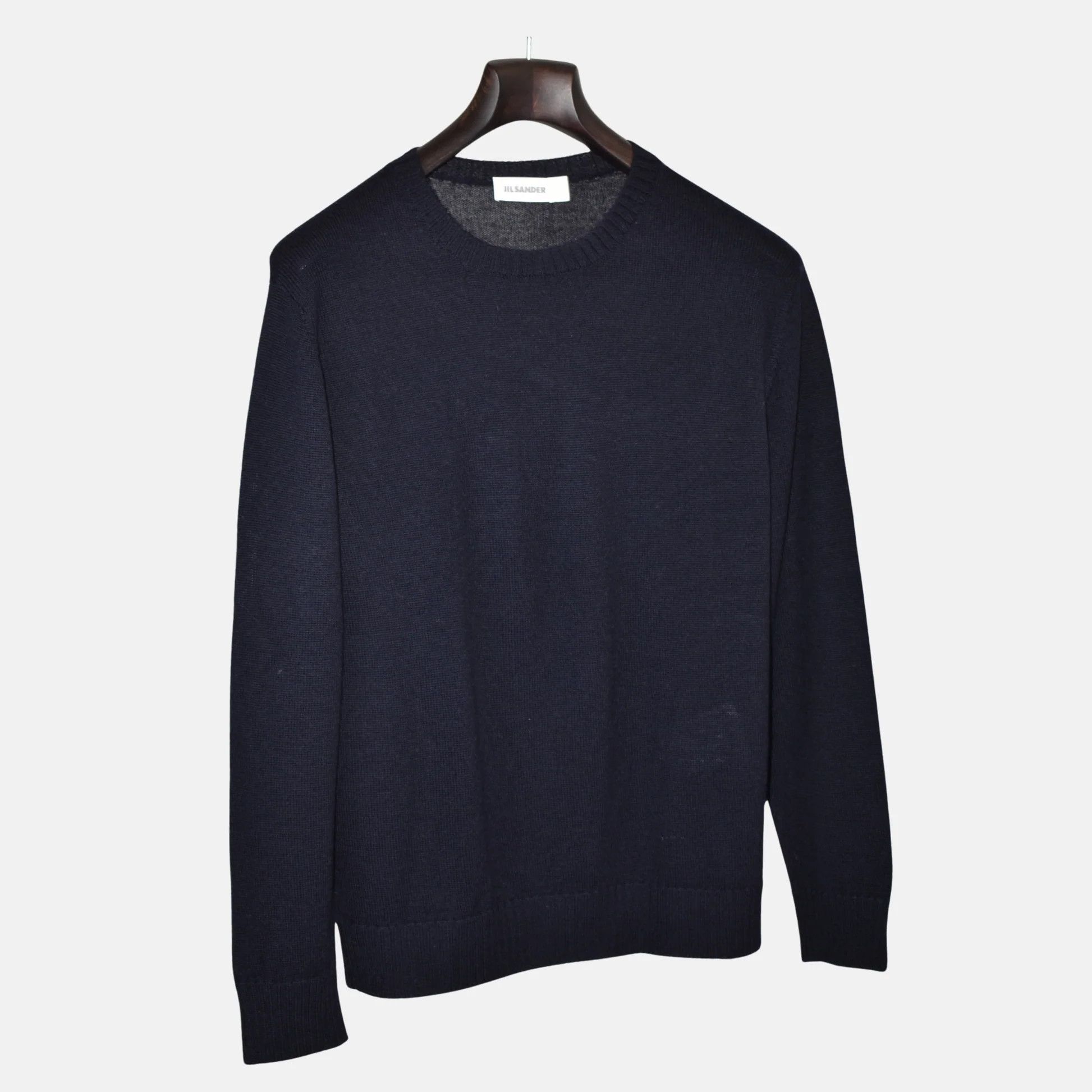 Jil Sander o1mt1gz0426 Sweater in Midnight Blue Size US S / EU 44-46 / 1 - 1 Thumbnail