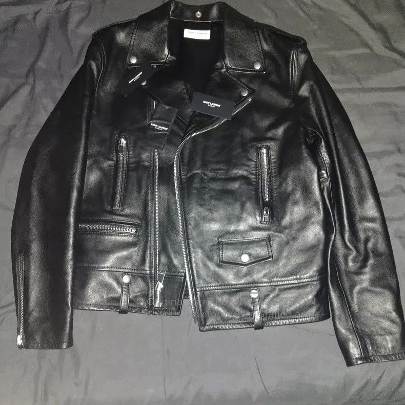 Saint Laurent Paris Saint Laurent Paris Leather Jacket Size US M / EU 48-50 / 2 - 1 Thumbnail