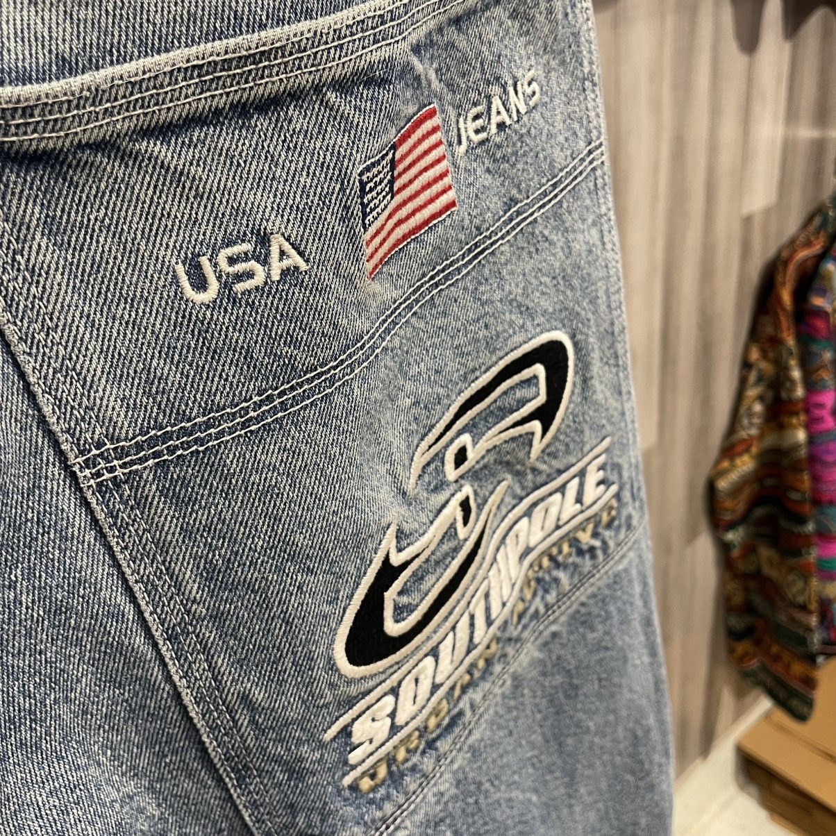 Southpole Vintage Southpole Baggy Jeans embroidery Size US 32 / EU 48 - 5 Thumbnail