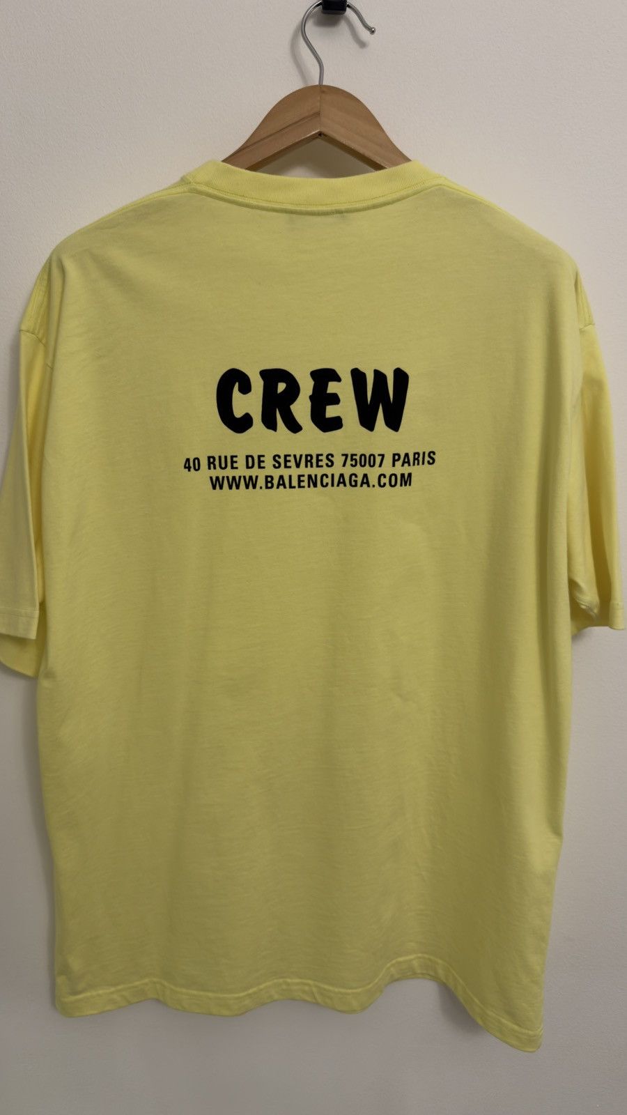 Balenciaga Crew Logo T-Shirt Size US L / EU 52-54 / 3 - 2 Thumbnail