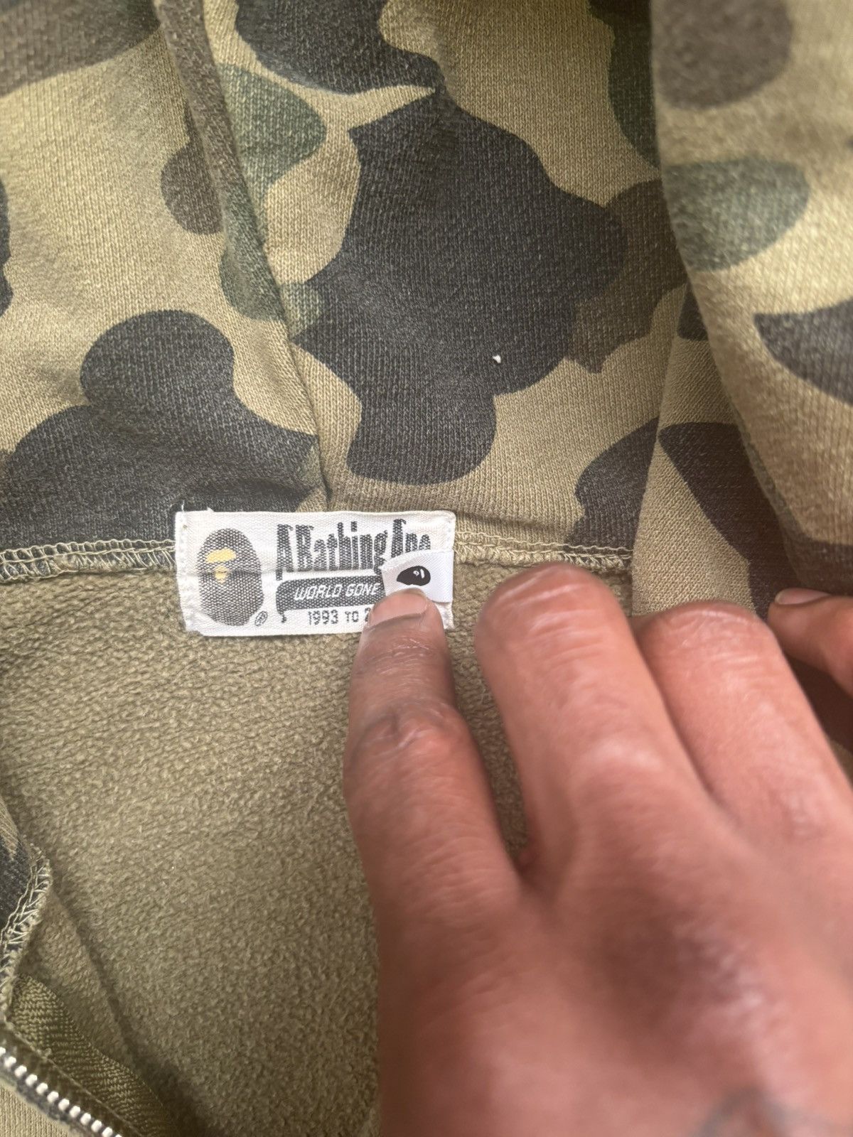 Bape Bape woodland camo re-release Size US XXL / EU 58 / 5 - 7 Thumbnail