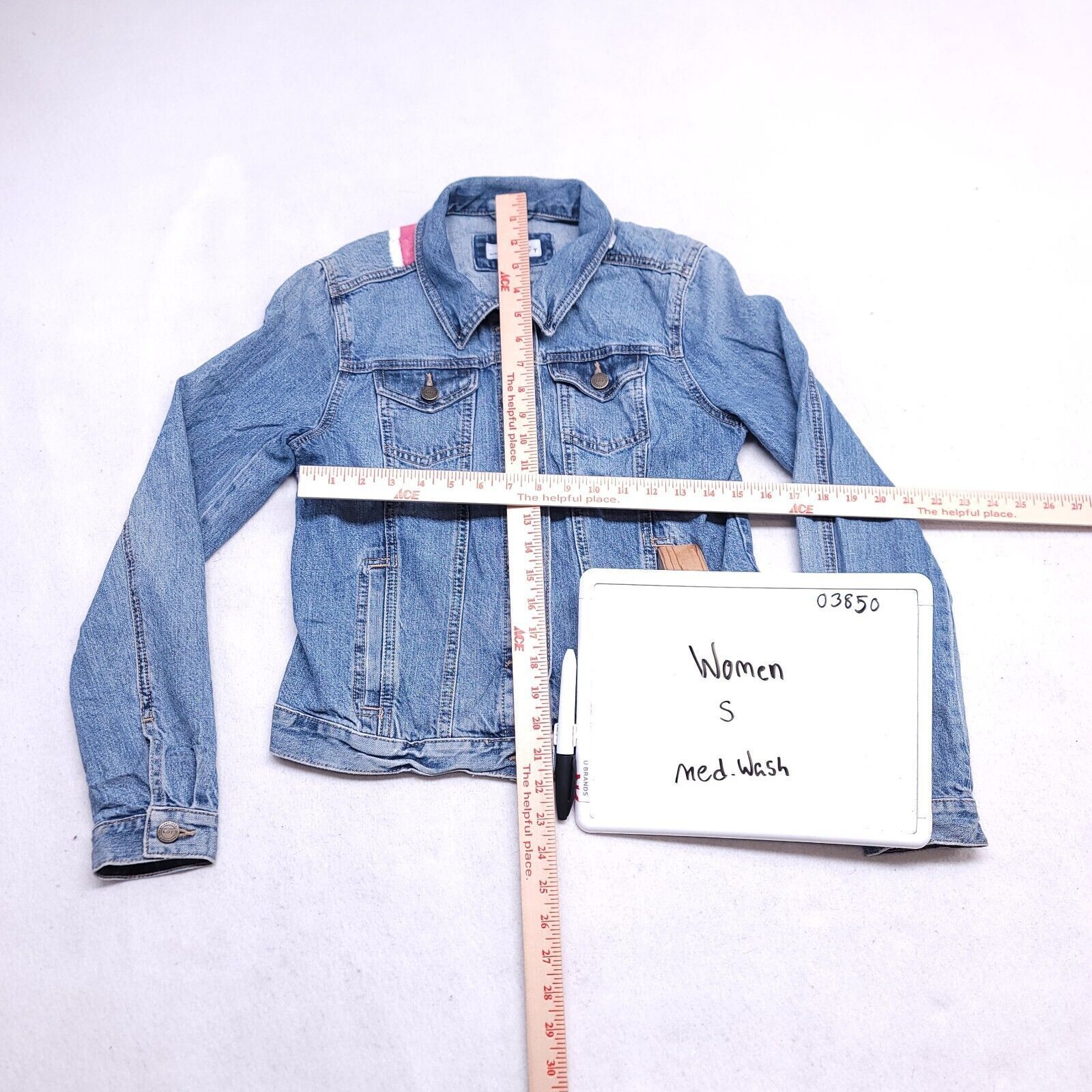Loft Loft Casual Button Up Denim Jacket Womens Size S Blue Size S / US 4 / IT 40 - 6 Thumbnail