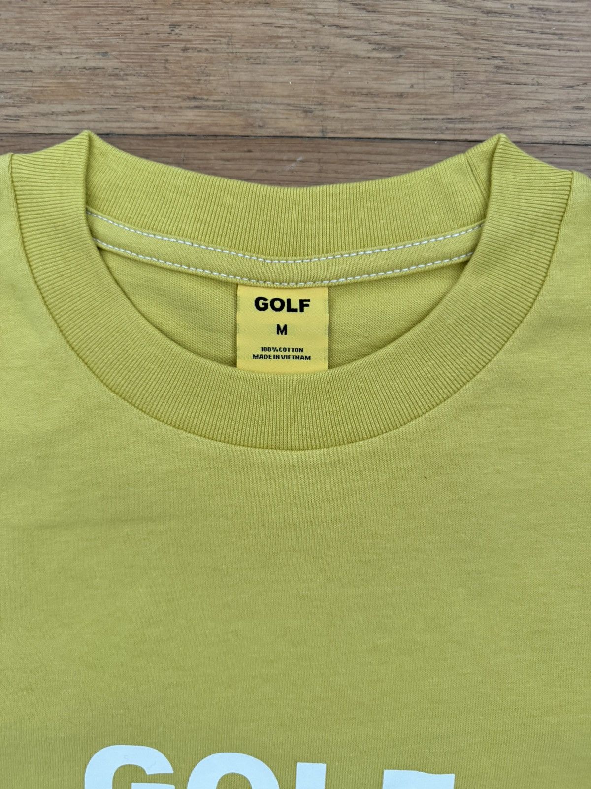 Golf Wang Mustard Golf Wang Logo Tee Size US M / EU 48-50 / 2 - 2 Thumbnail
