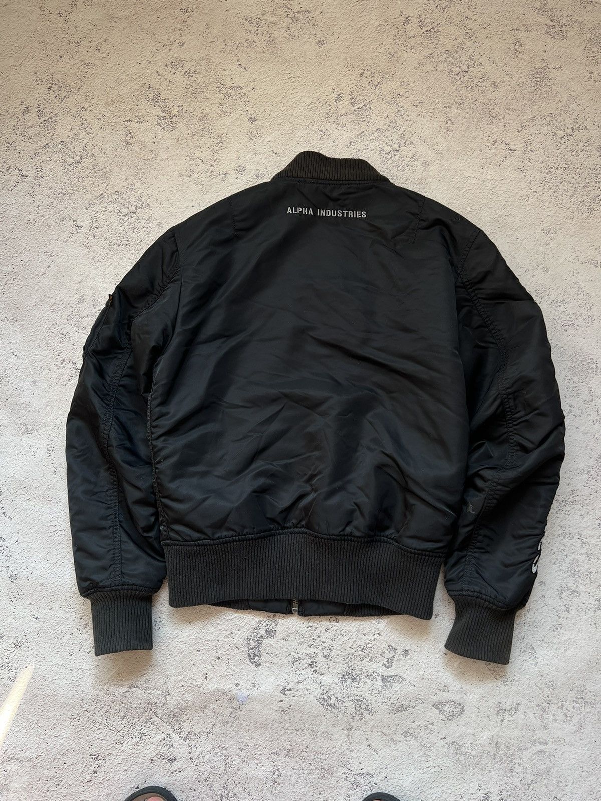Alpha Industries × Vintage Alpha Industries MA-1 Bomber Jacket Size US S / EU 44-46 / 1 - 7 Thumbnail