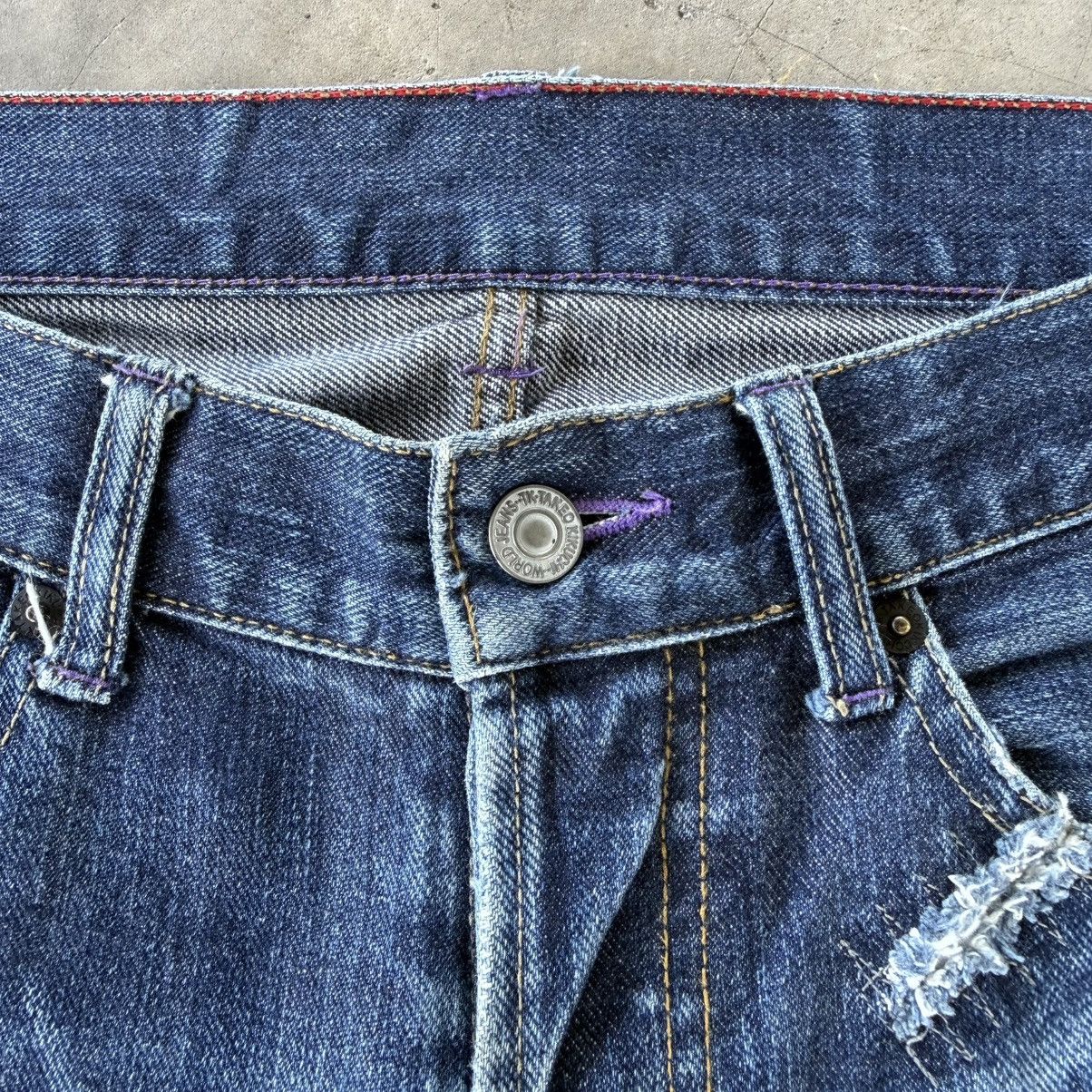 Takeo Kikuchi W32 Vintage Takeo Kikuchi Button Fly Faded Mud Washer Denim Size US 32 / EU 48 - 5 Thumbnail