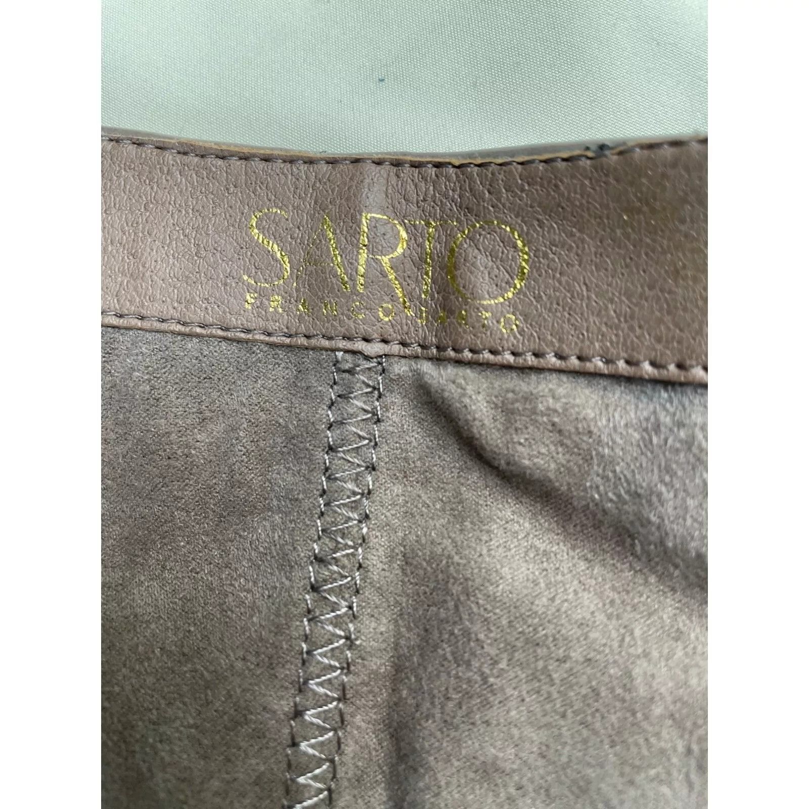 Franco Sarto Franco Sarto Women's Leather Tan Over the Knee Boots Shoes S Size US 5.5 / IT 35.5 - 6 Thumbnail