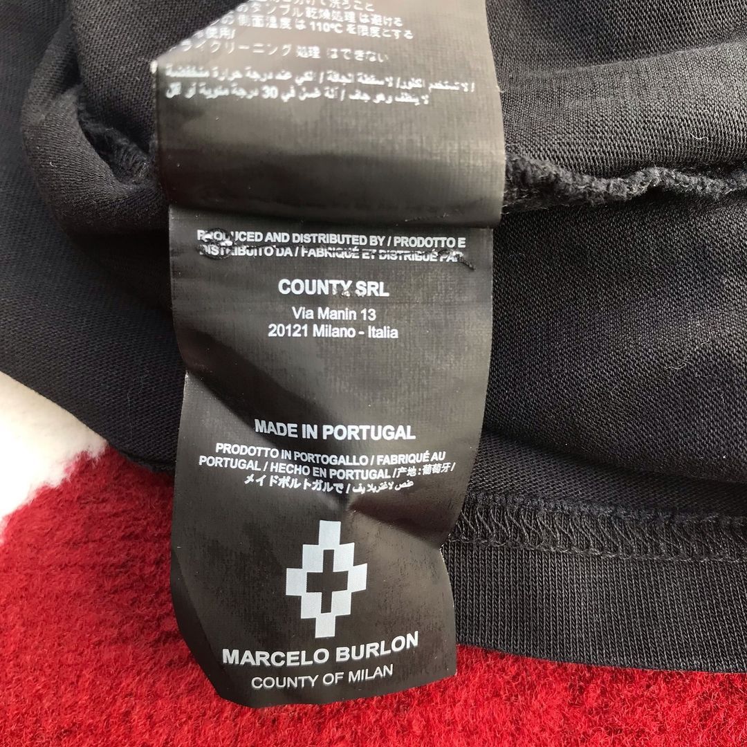Marcelo Burlon Long shirt Marcelo Burlon all flag Size US XL / EU 56 / 4 - 7 Thumbnail
