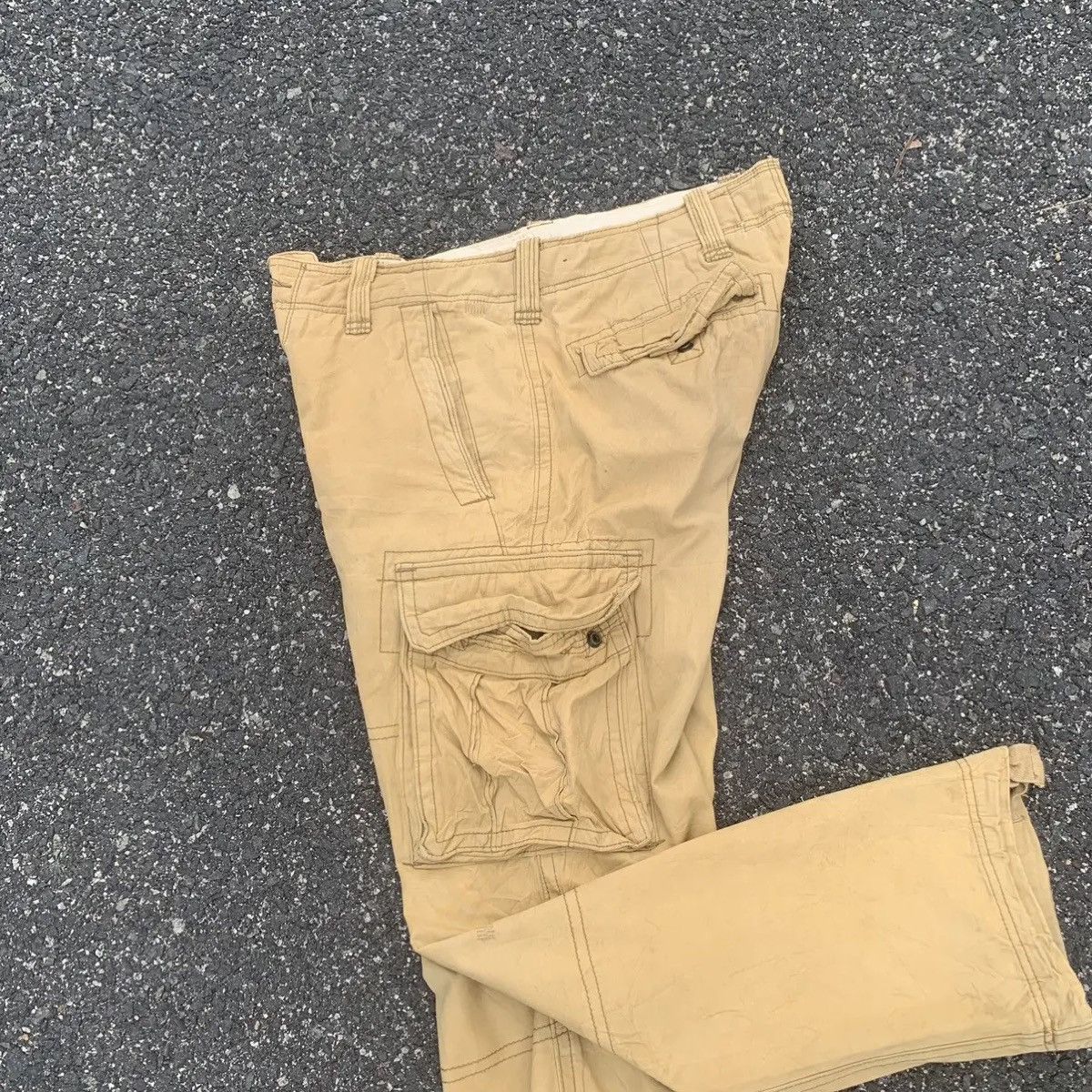Abercrombie & Fitch 🔥BEST OFFER🔥Tactical Faded Trousers Big Multi Pocket Pants Size US 36 / EU 52 - 21 Thumbnail