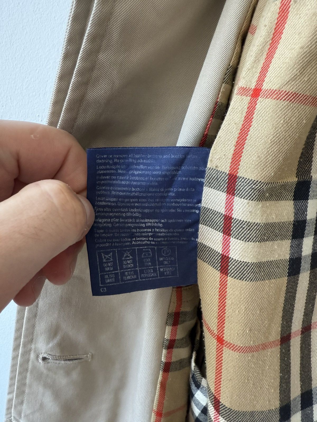 Burberry Burberry Vintage Beige Trench Coat Size XL / US 12-14 / IT 48-50 - 14 Thumbnail