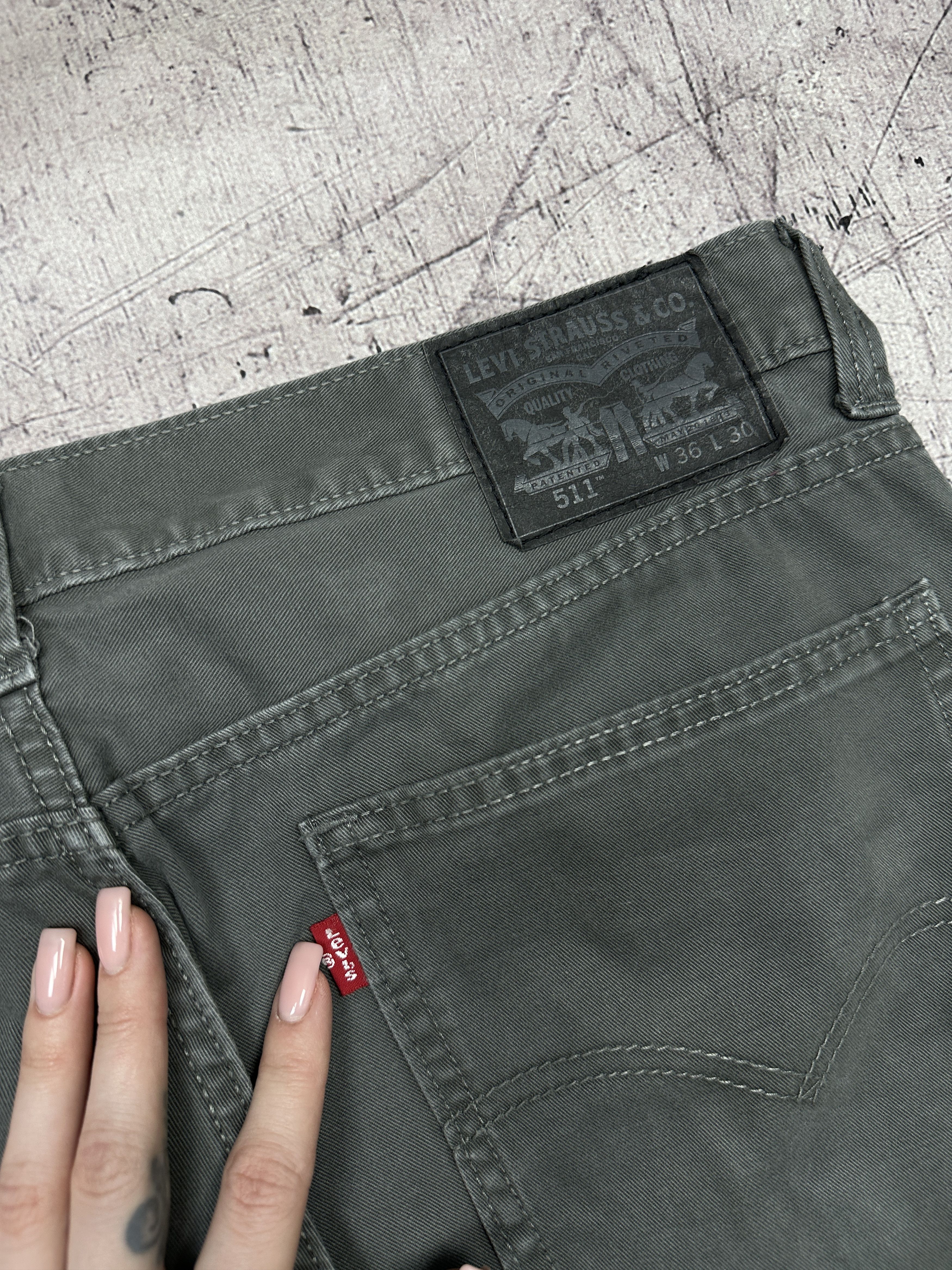 Levi's Levi's 511 Mens Denim Pants Jeans Size 36 x 30 Size US 36 / EU 52 - 3 Thumbnail