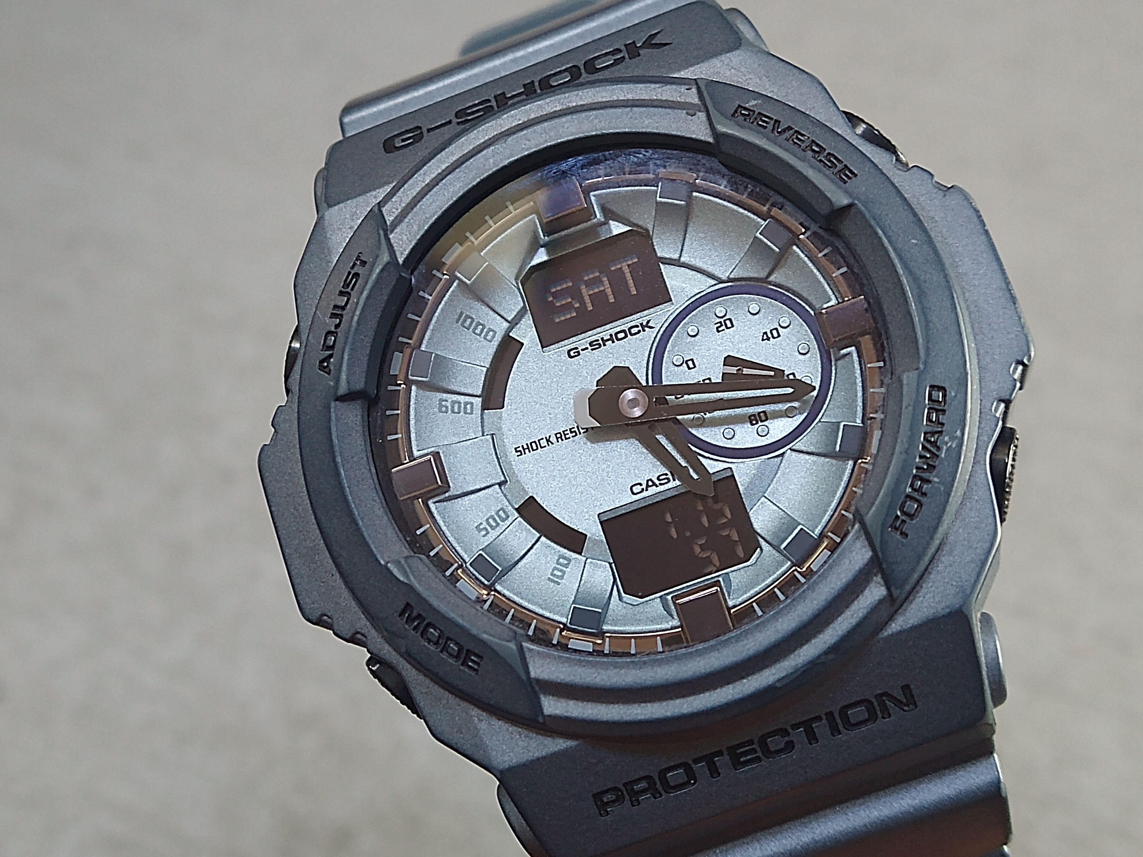 Casio Casio G Shock GA-150A Watch Blue Digital Size ONE SIZE - 3 Thumbnail