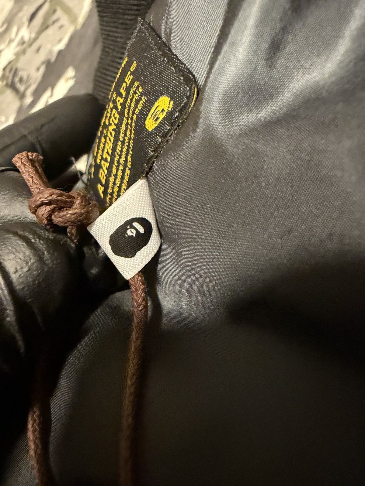 Bape Bape shark jacket ma-1 black Size US XL / EU 56 / 4 - 12 Thumbnail