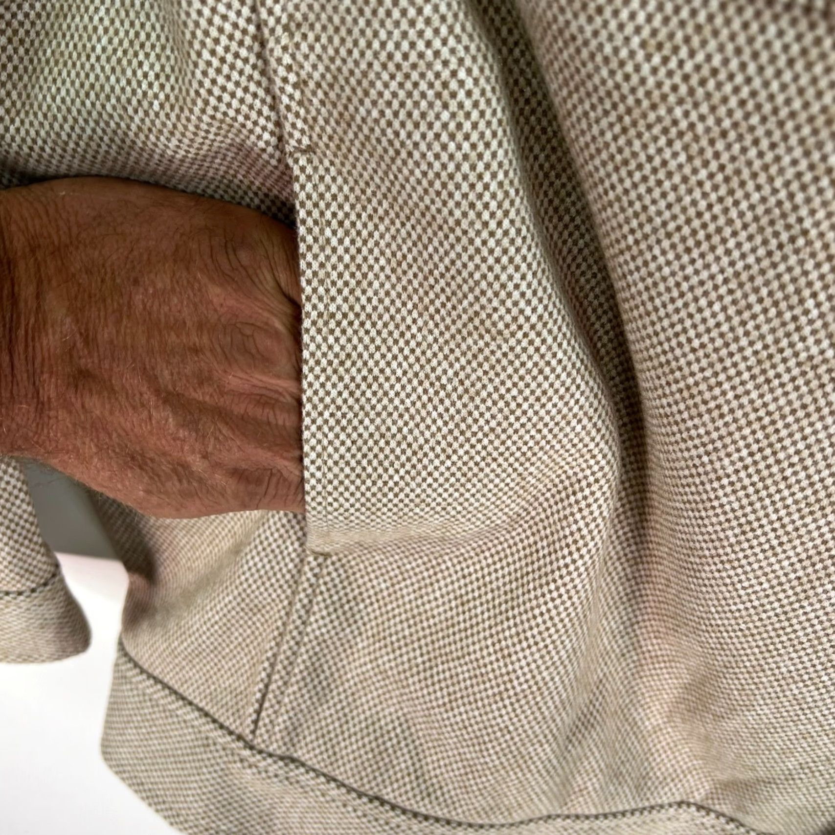 Vintage Warner Bros. Abbott Elementary Button-Up Jacket 2XL Beige NWT 90s School Teacher Mens Size US XXL / EU 58 / 5 - 7 Thumbnail