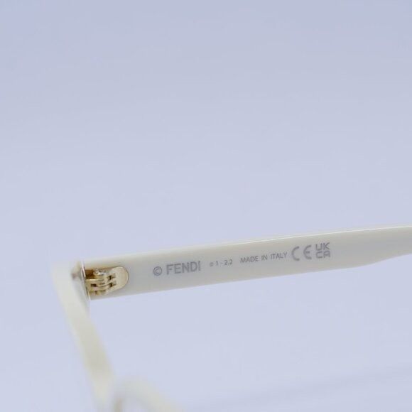 Fendi 🕶️ New Fendi FE50024I 025 Ivory Eyeglasses 52mm Size ONE SIZE - 8 Thumbnail