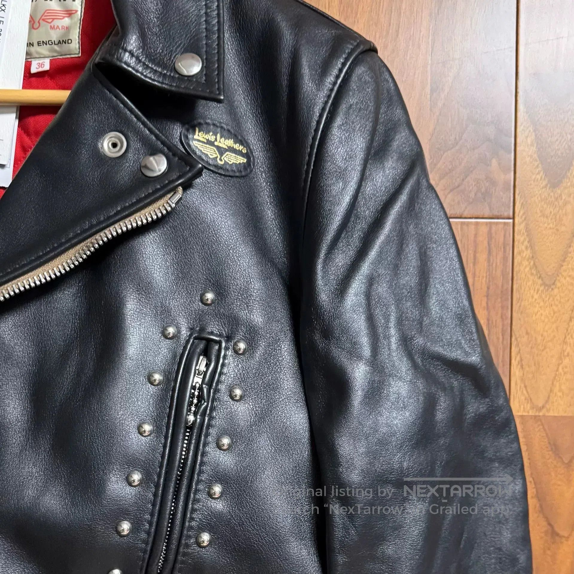 Lewis Leathers Lewis Leathers 391T Rivet Moto Jacket. Size US M / EU 48-50 / 2 - 4 Thumbnail