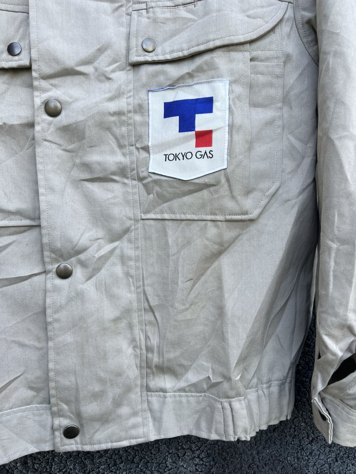 Vintage Tokyo Gas work jacket,rare, made in Japan, vintage item. Size US S / EU 44-46 / 1 - 6 Thumbnail