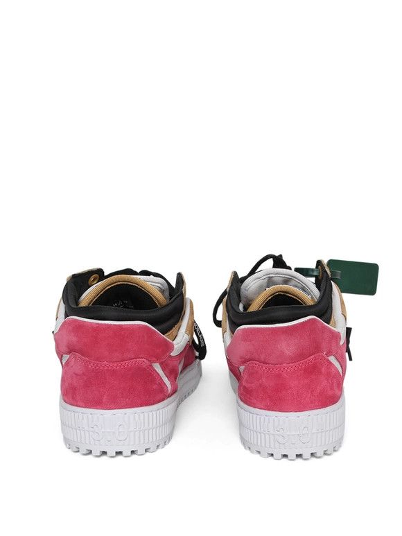 Off-White o1gr1nt0125 Floating Arrow Suede Sneakers in Multicolor Size US 7 / EU 40 - 3 Thumbnail