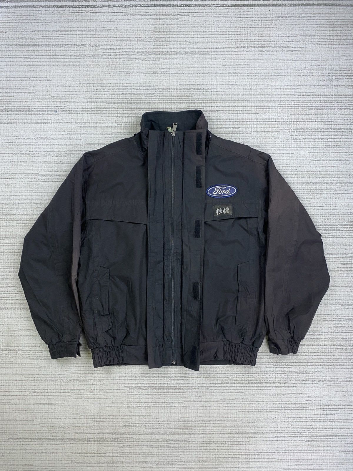 Ford × Vintage Vintage Ford Racing Embroidery Big Logo Faded Worker Jacket Size US L / EU 52-54 / 3 - 5 Thumbnail