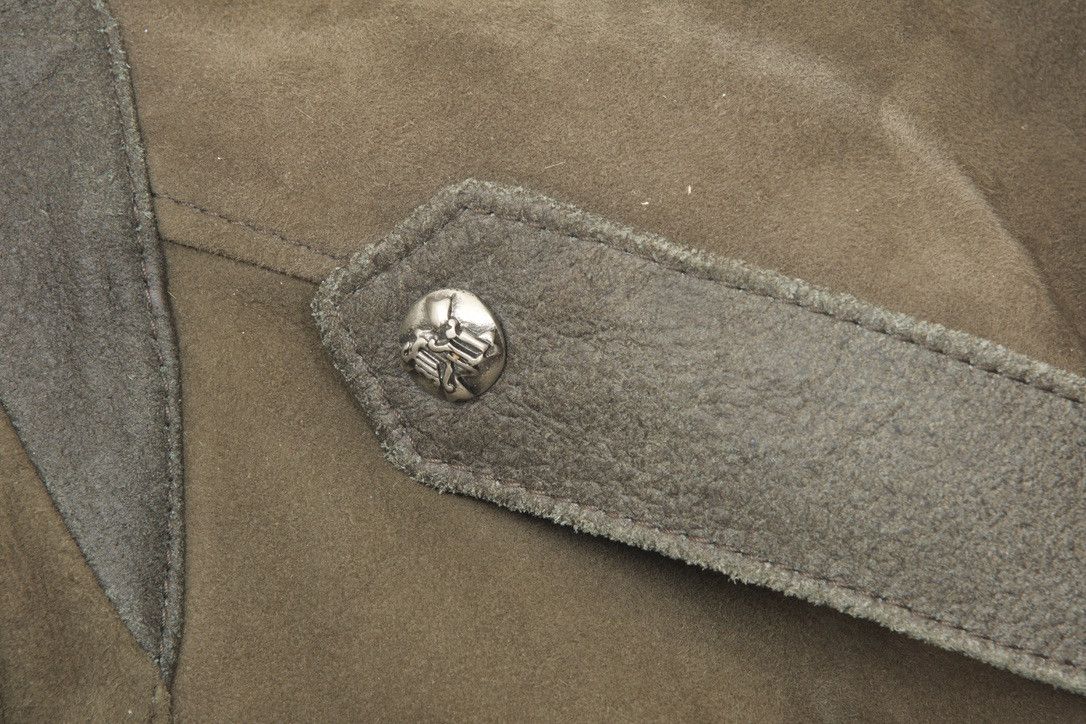 Versace Versace suede shearling bomber jacket Size US L / EU 52-54 / 3 - 18 Thumbnail