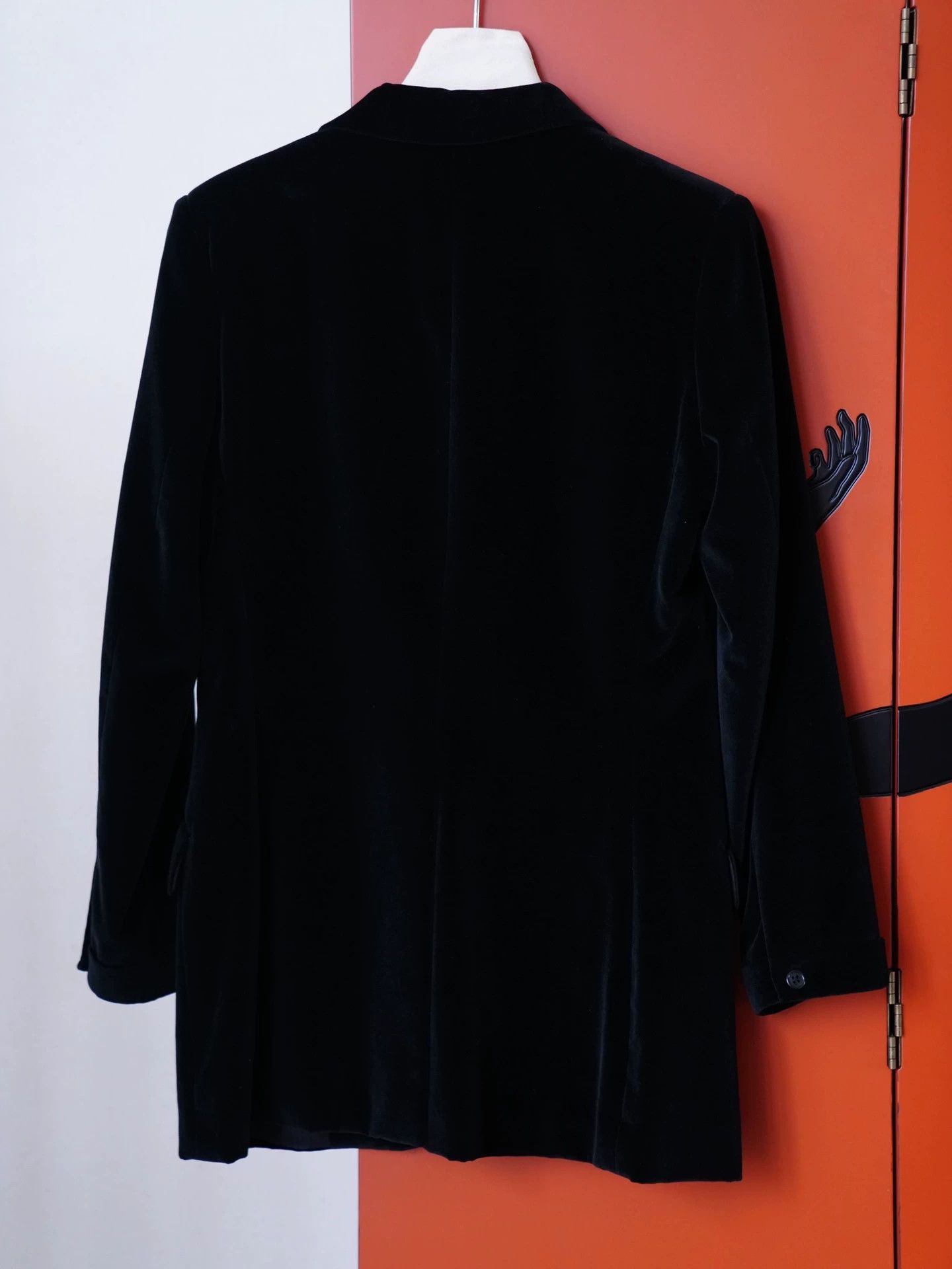 Polo Ralph Lauren Ralph Lauren Purple Label Black Velvet Blazer USA Size L / US 10 / IT 46 - 5 Thumbnail
