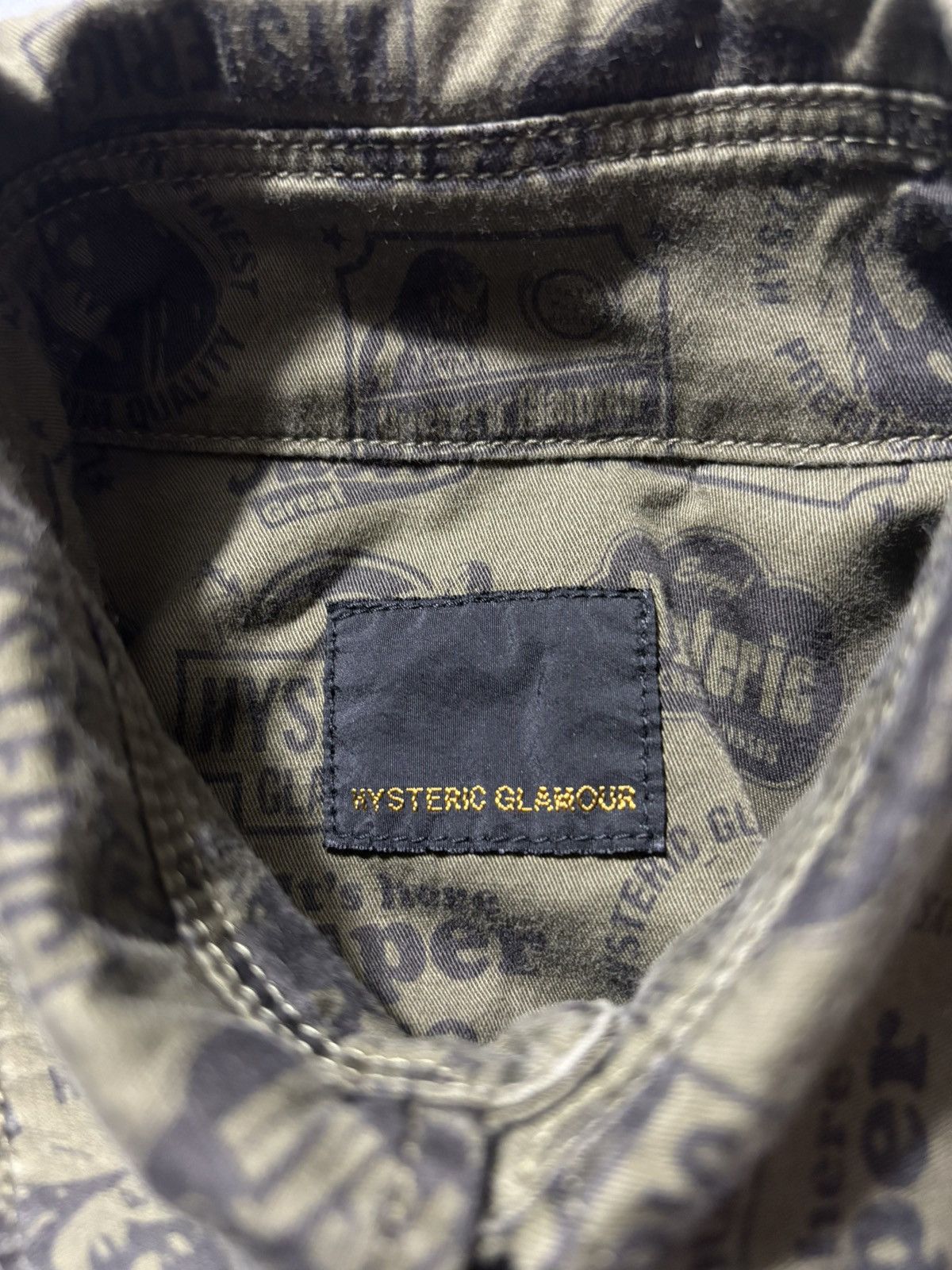 Hysteric Glamour HYSTERIC GLAMOUR ALL OVER PRINT PATCH LOGO L/S Size ONE SIZE - 7 Thumbnail