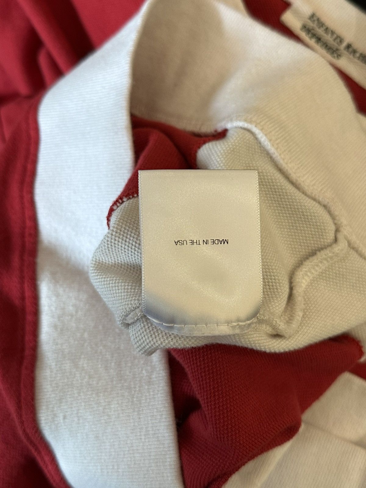 Enfants Riches Deprimes ERD RED AND WHITE 1ST SEASON SHIRT XL Size US XL / EU 56 / 4 - 5 Thumbnail