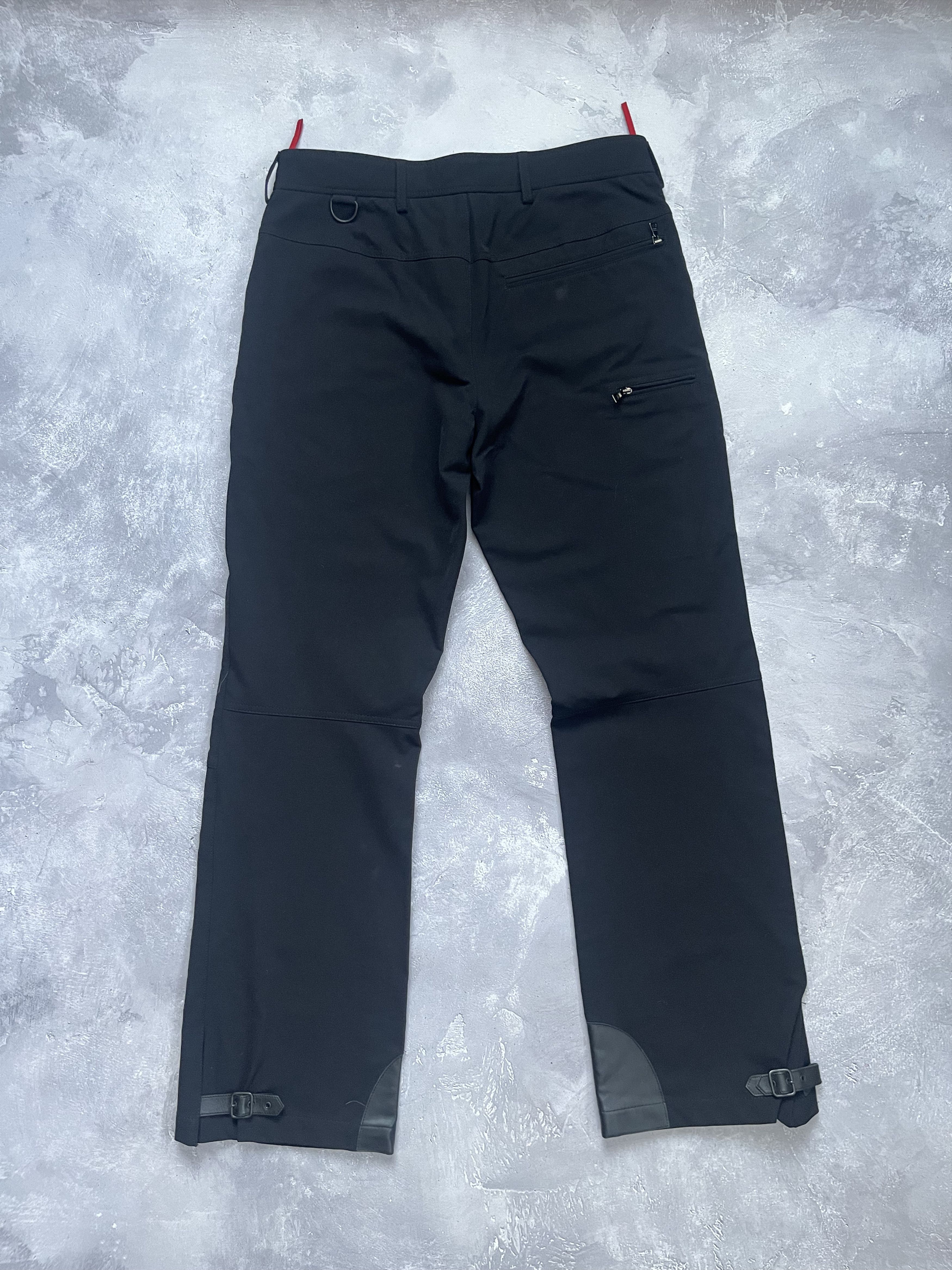 Prada Vintage Prada Bondage Nylon Ski Pants Black Men's Size 50 Size US 34 / EU 50 - 14 Thumbnail