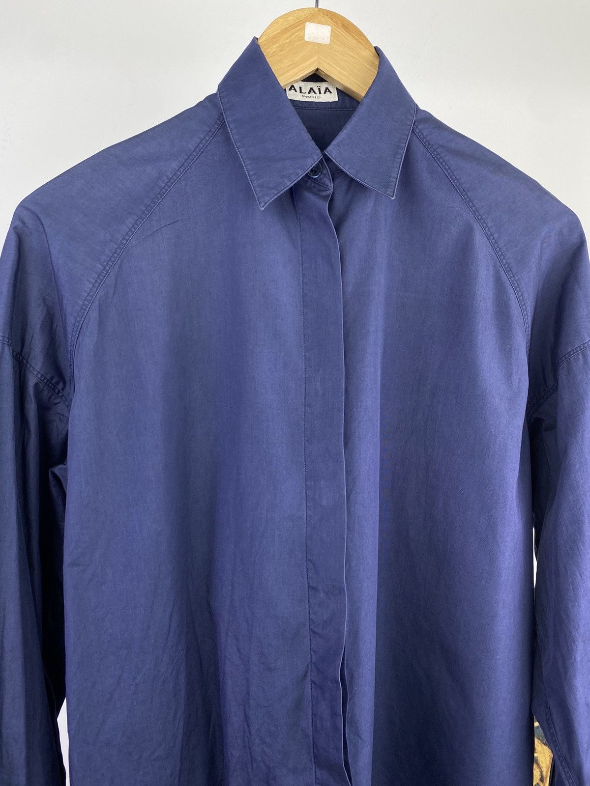 Alaia Vintage 80’s Alaia Oversized Shirt Size M / US 6-8 / IT 42-44 - 4 Thumbnail