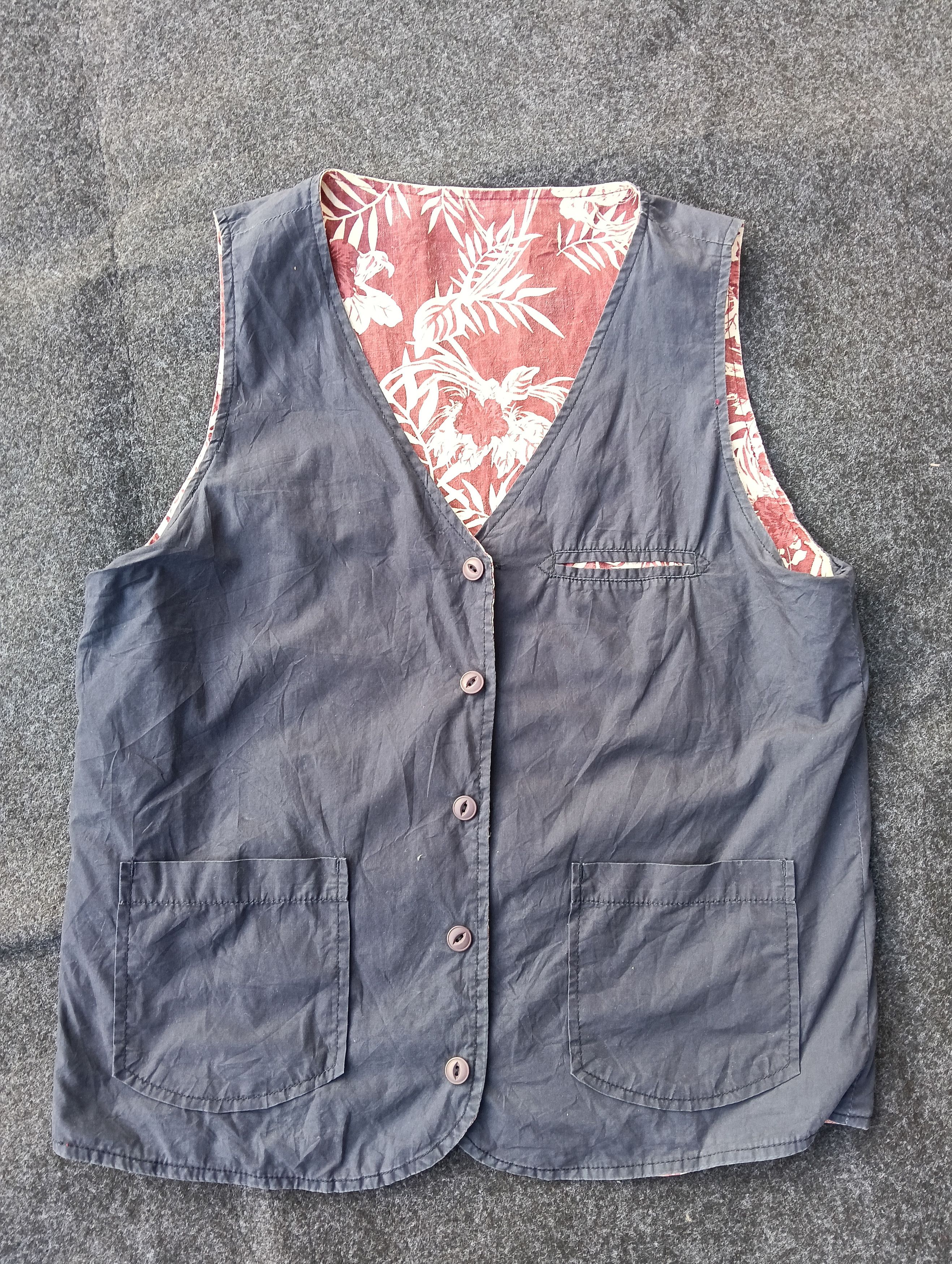 Native Native Flora women vest REVERSABLE . Size M / US 6-8 / IT 42-44 - 5 Thumbnail
