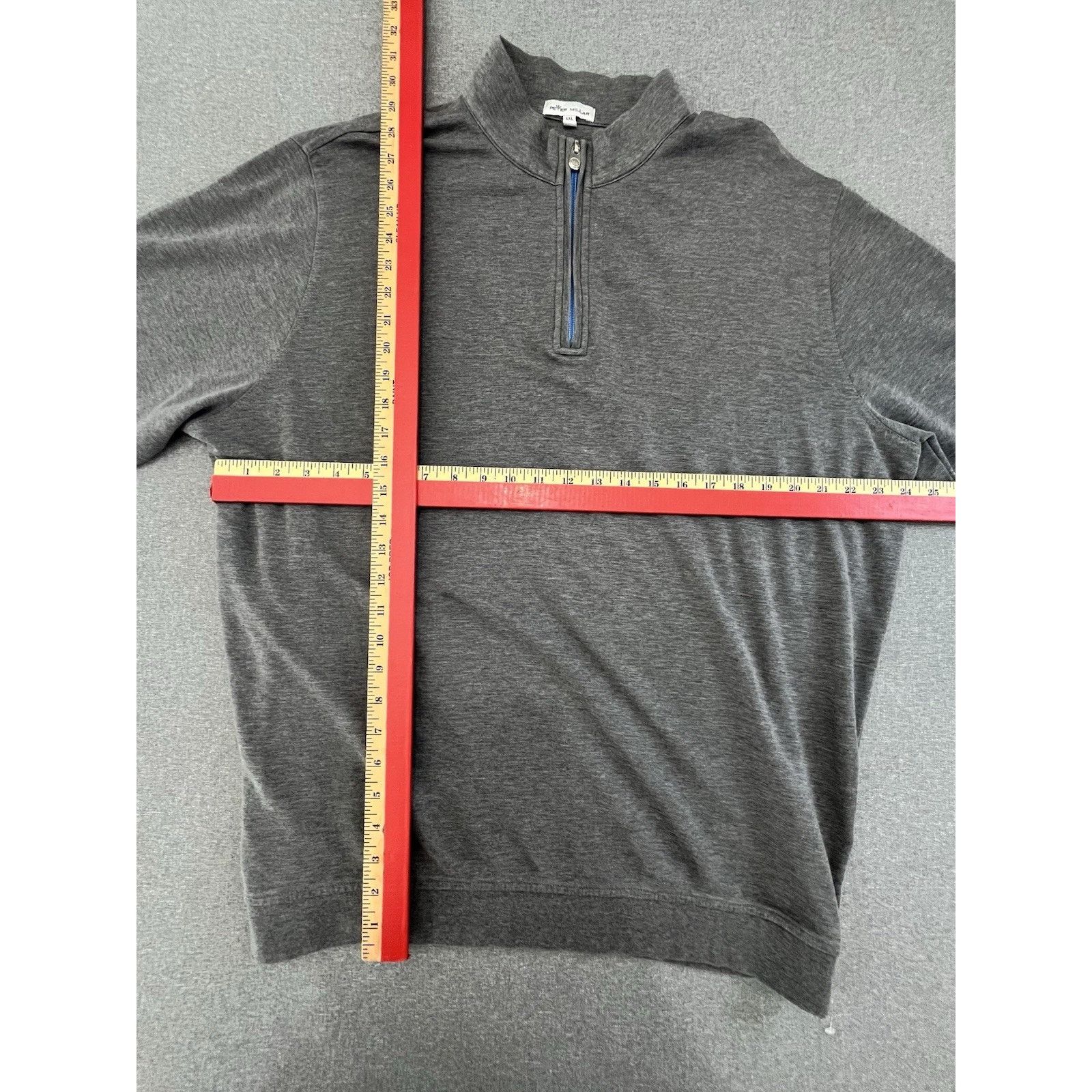 Peter Millar Peter Millar Crown Sport 1/4 Zip Pullover Mens XXL Gray Size US XXL / EU 58 / 5 - 6 Thumbnail