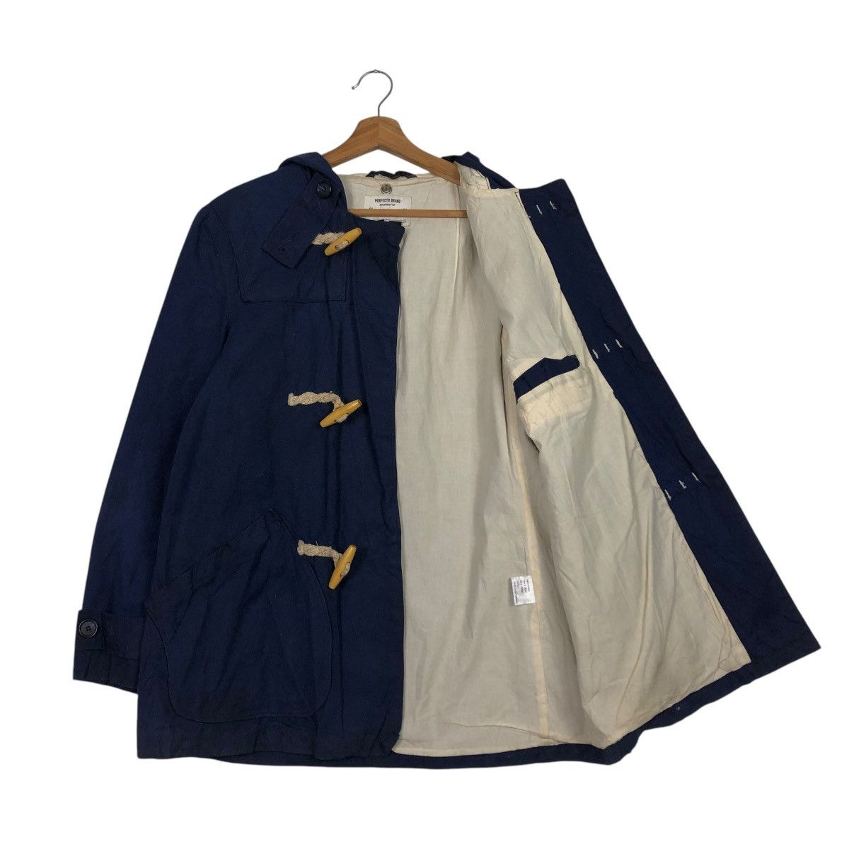 Vintage 🔥VINTAGE CHORE JACKET DUFFLE PERFECTO BRAND ISSEY MIYAKE Size US L / EU 52-54 / 3 - 14 Thumbnail