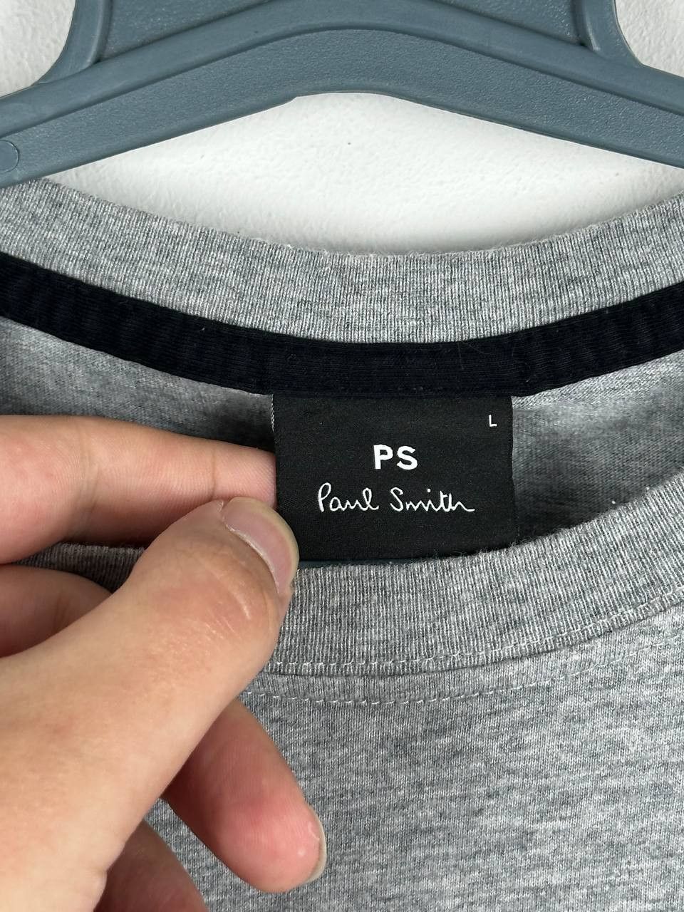 Designer × Paul Smith Paul Smith Japanese T-shirt Short Sleeve Grey Size US L / EU 52-54 / 3 - 5 Thumbnail