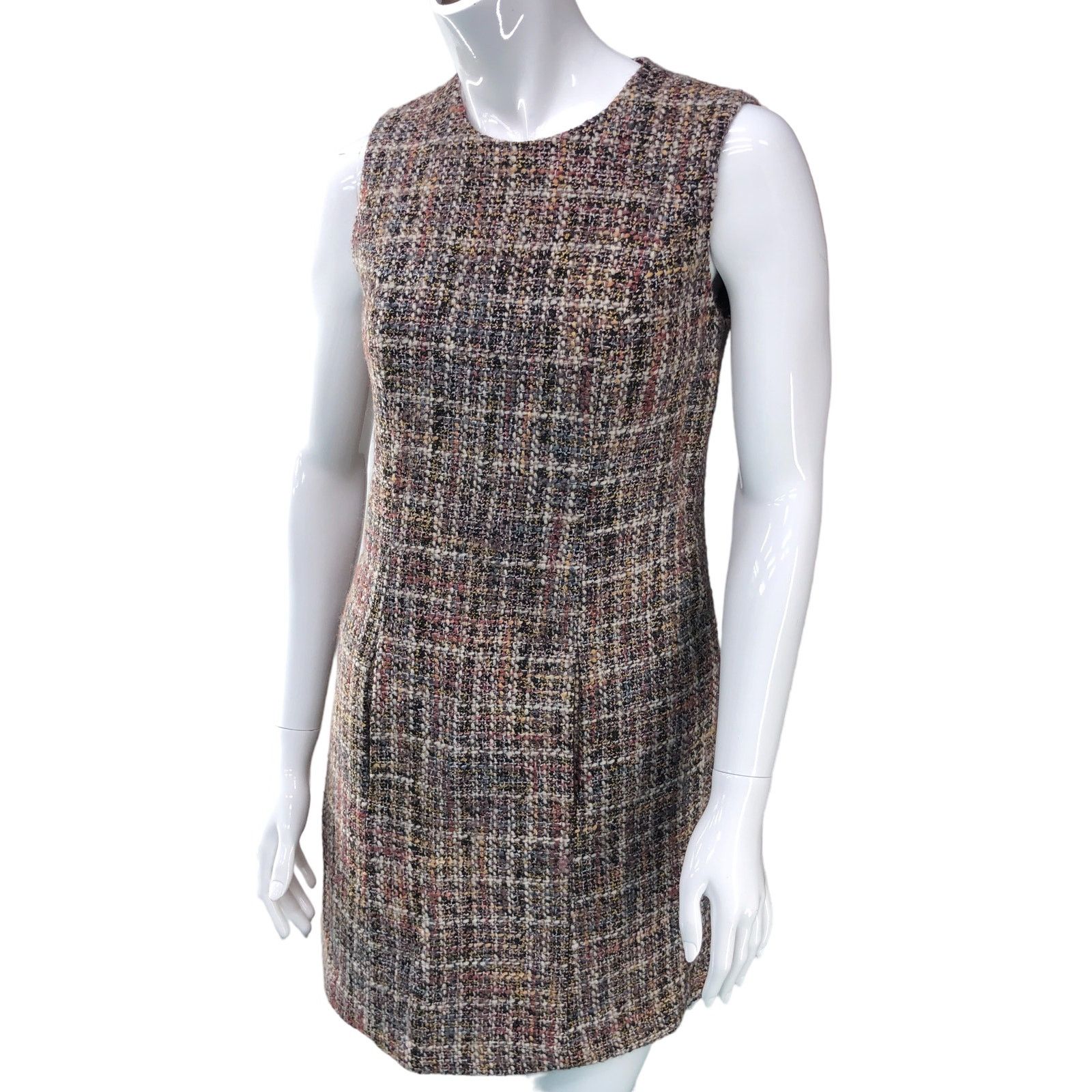 Other Gal Meets Glam Womens Sz 0 Ramona Tweed Shift Pencil Dress Size XS / US 0-2 / IT 36-38 - 2 Thumbnail