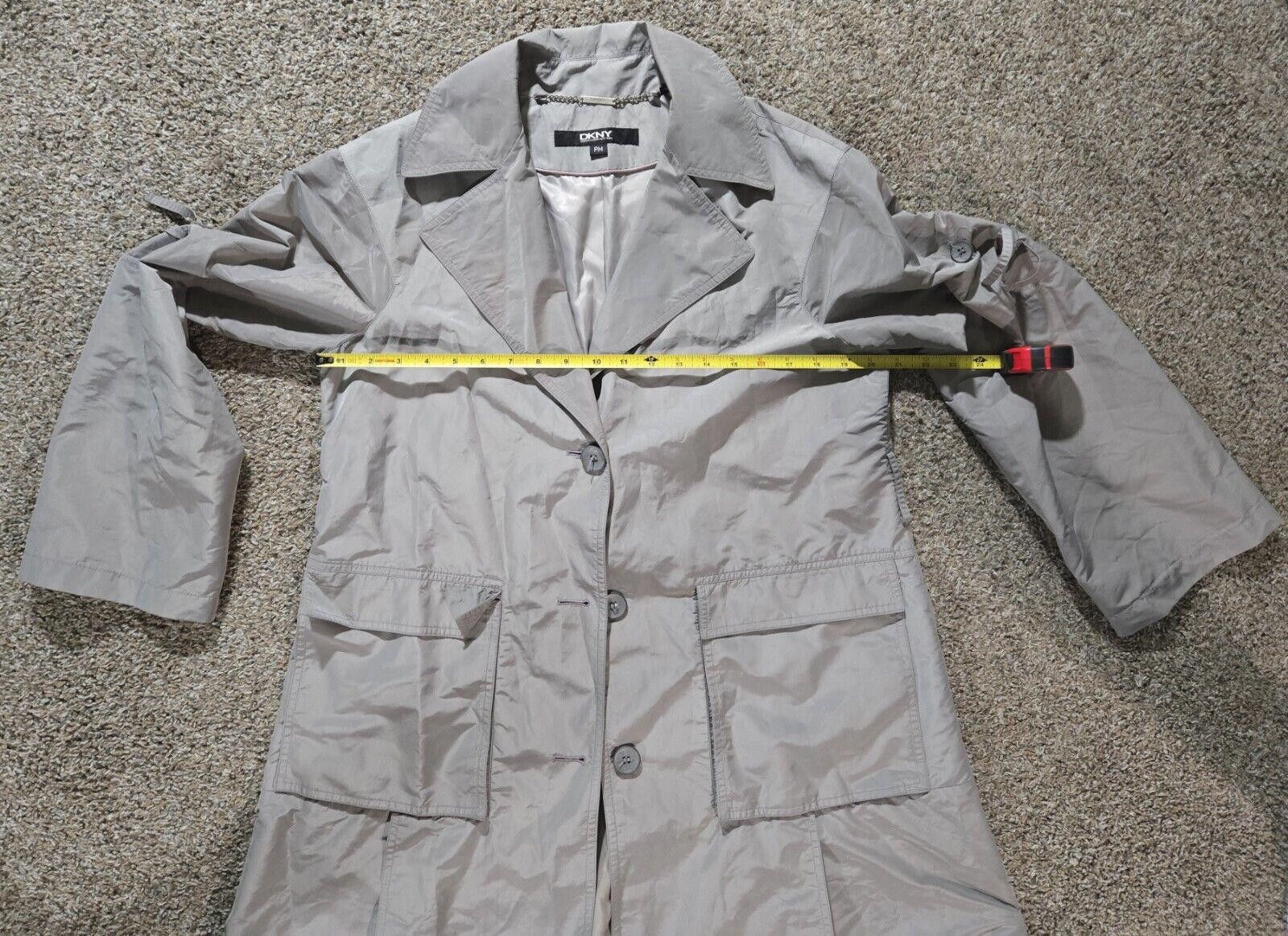 DKNY DKNY Womens Over Coat Size Petite Medium Size M / US 6-8 / IT 42-44 - 8 Thumbnail