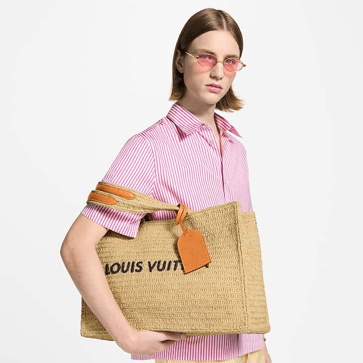 Louis Vuitton Summer Shopper MM Tote Bag Size ONE SIZE - 6 Thumbnail