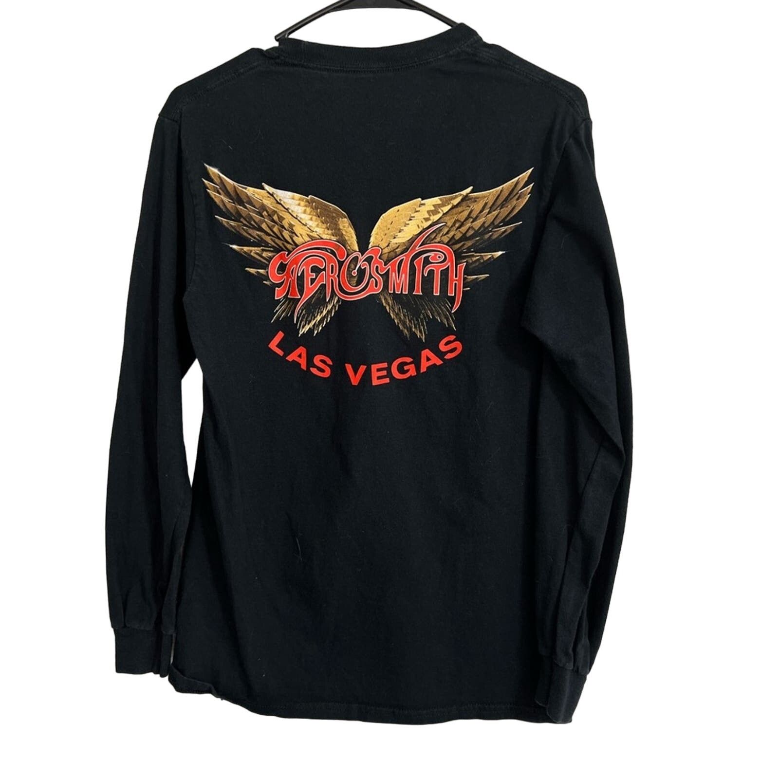 Aerosmith Aerosmith Shirt LongSleeve Deuces Wild Vegas Concert T-Shirt Size US S / EU 44-46 / 1 - 2 Thumbnail
