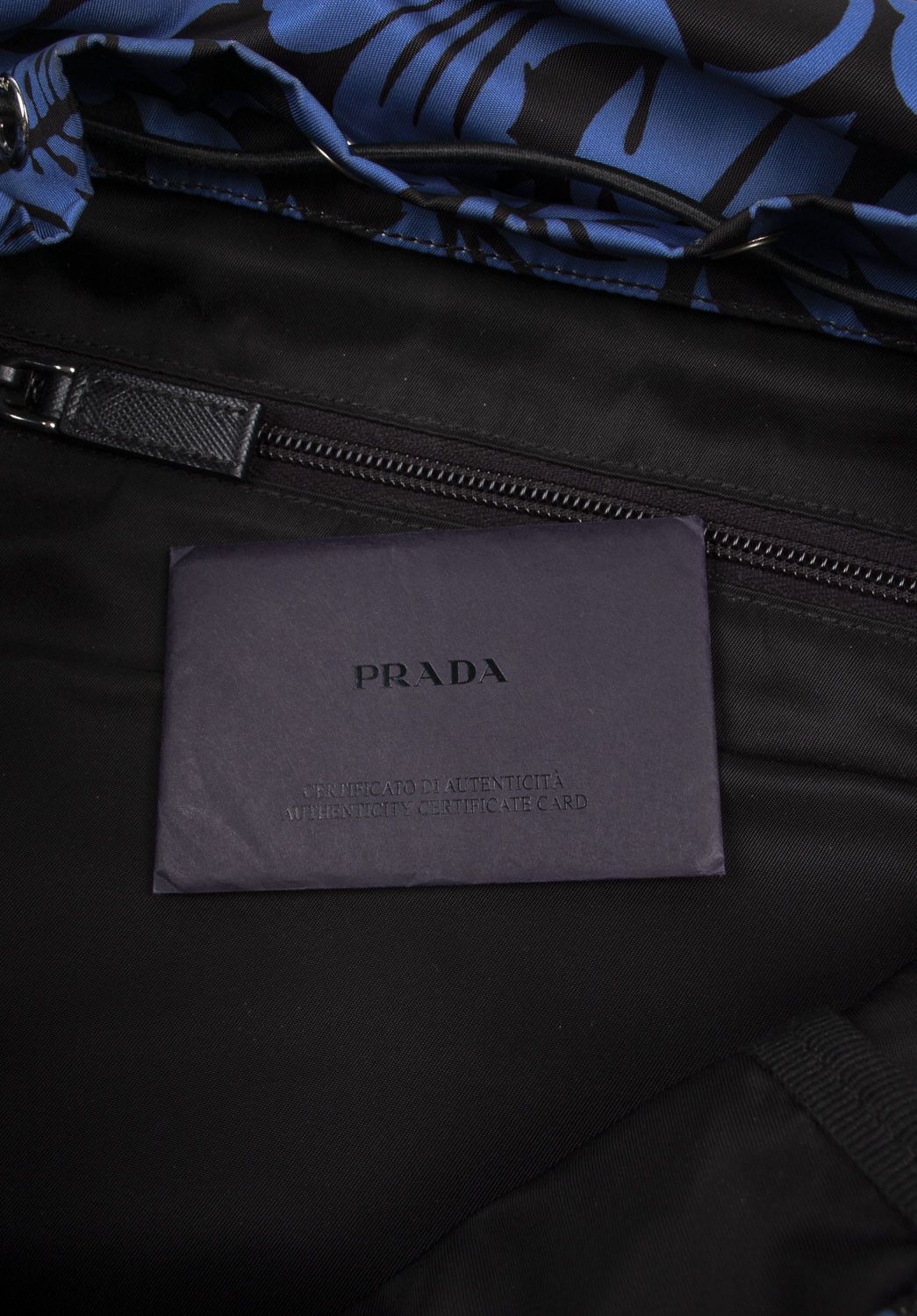 Prada Prada Backpack Floral Men Bag, Large, S1128 Size ONE SIZE - 6 Thumbnail