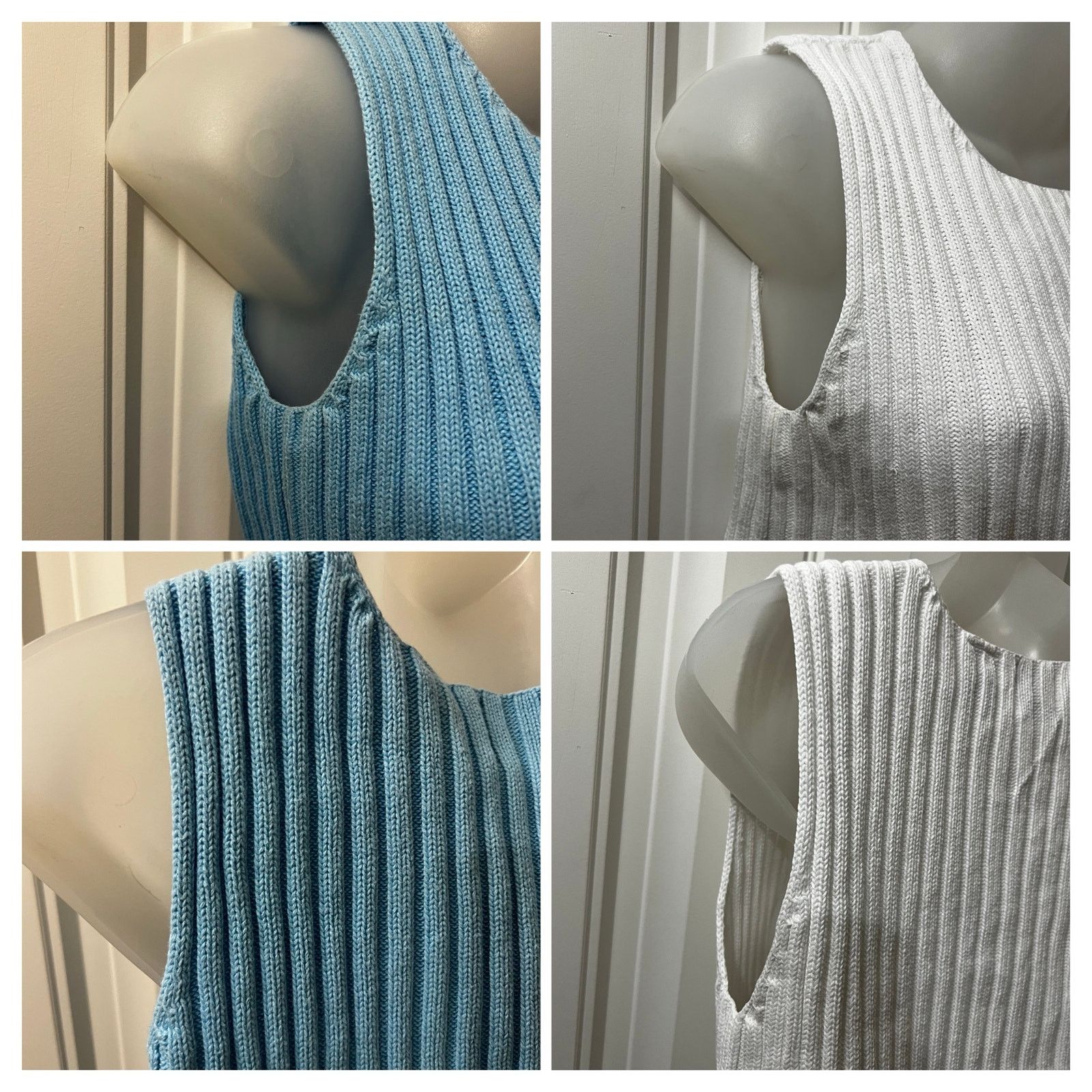 Gap Soft Ribbed Knit Sleeveless Pullover Sweater Tank Top Medium Size M / US 6-8 / IT 42-44 - 6 Thumbnail