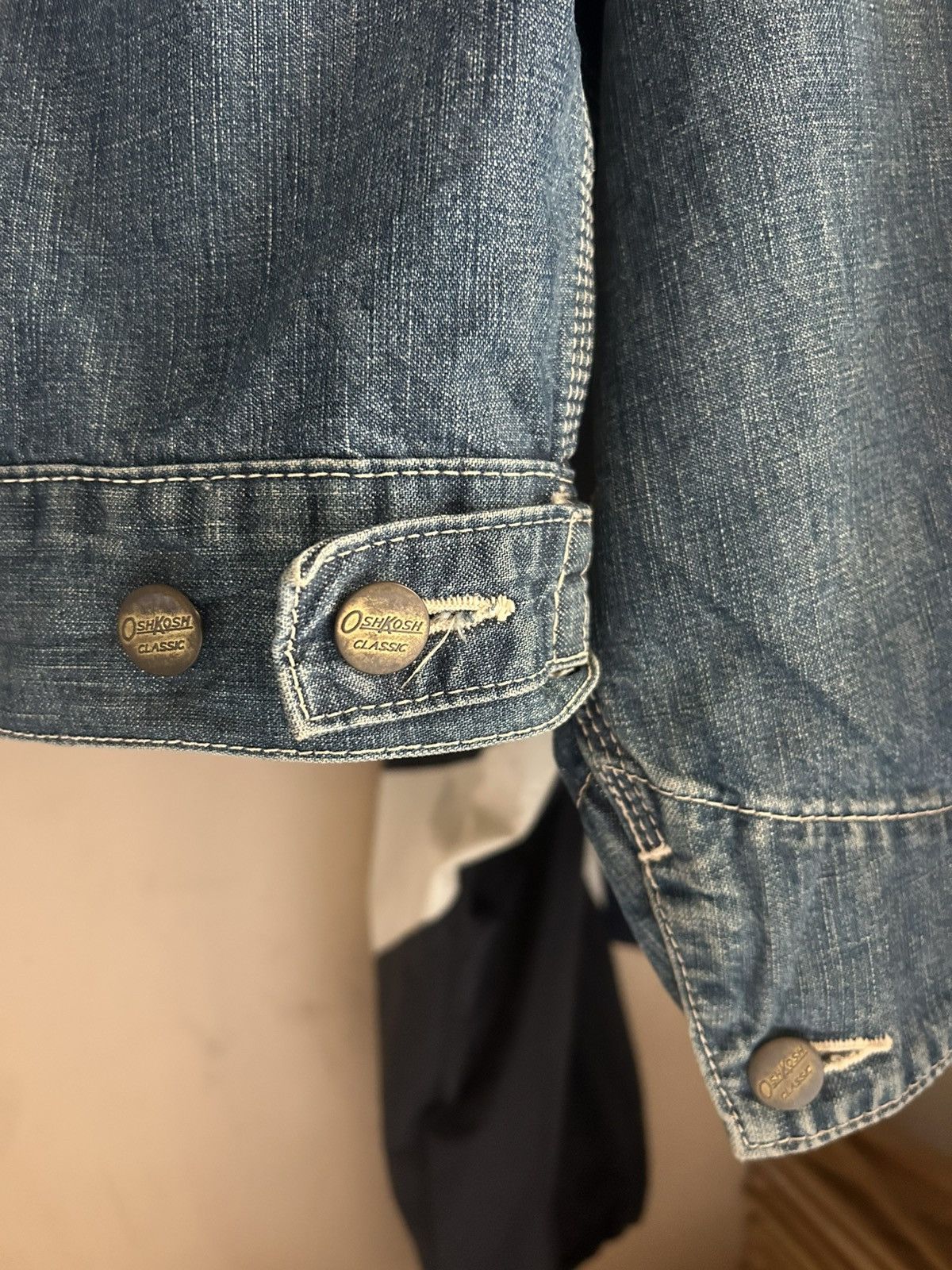 Oshkosh Oshkosh Classic Lot 1082 Denim Jacket Size US S / EU 44-46 / 1 - 9 Thumbnail