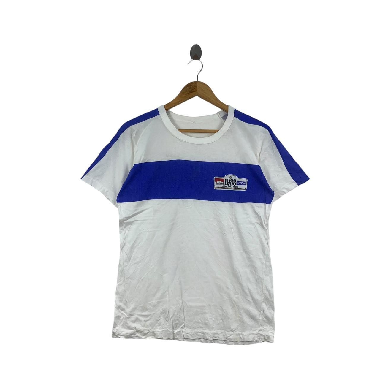 Marlboro Vintage 1988 MARLBORO EPSON Safari Rally Kenya Tee Shirt Size US S / EU 44-46 / 1 - 1 Thumbnail