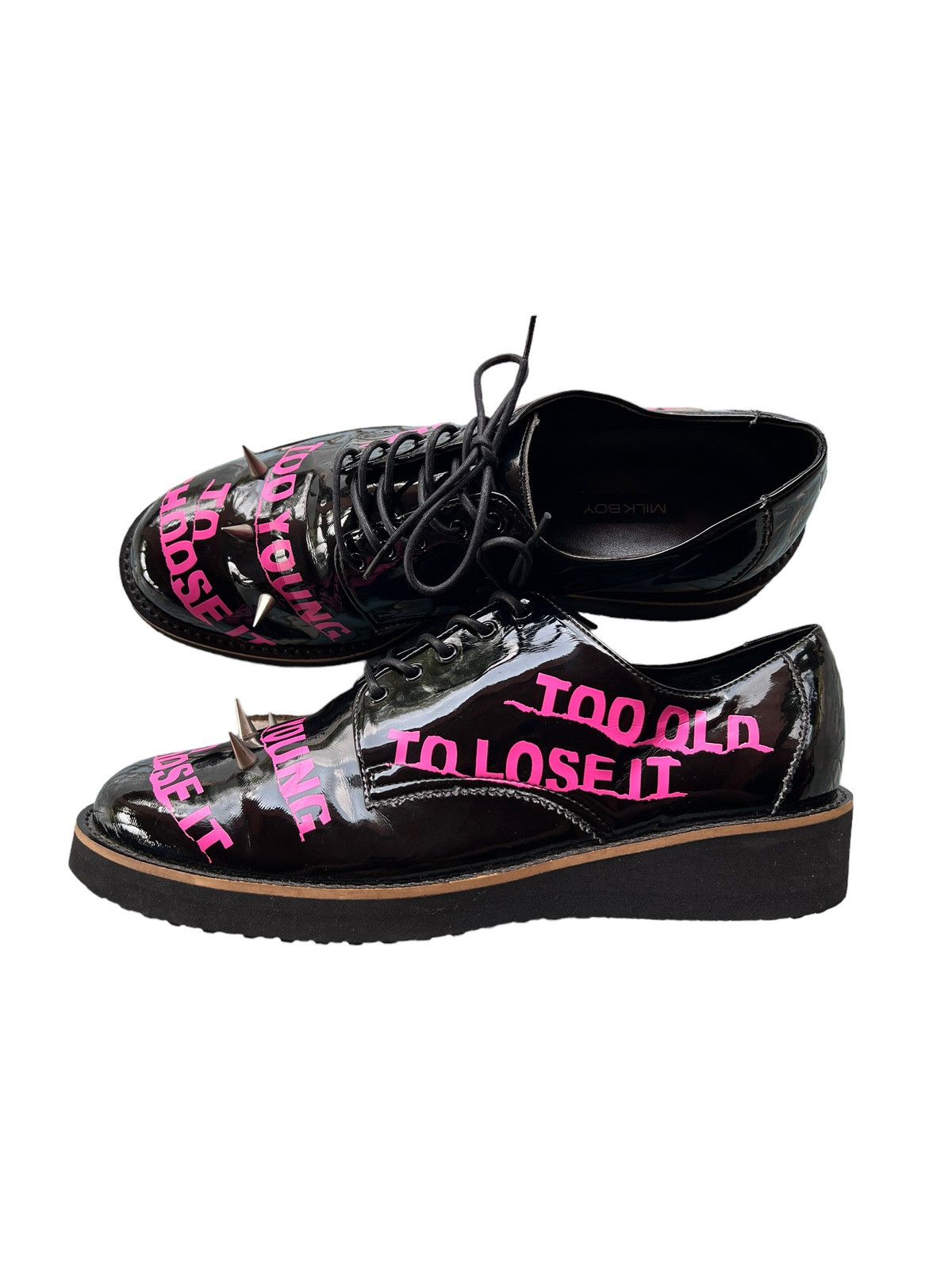 Milkboy AW19 ‘Sonic” Studded Punk Shoes