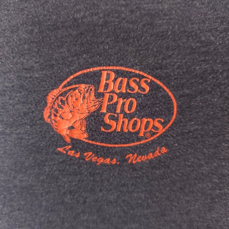 Bass Pro Shops Bass Pro Shops T Shirt Mens Size Medium Gray Las Vegas Bet Your Bass Souvenir Shirt Mens Gray Fishing Hunting 90s? Size US M / EU 48-50 / 2 - 3 Thumbnail