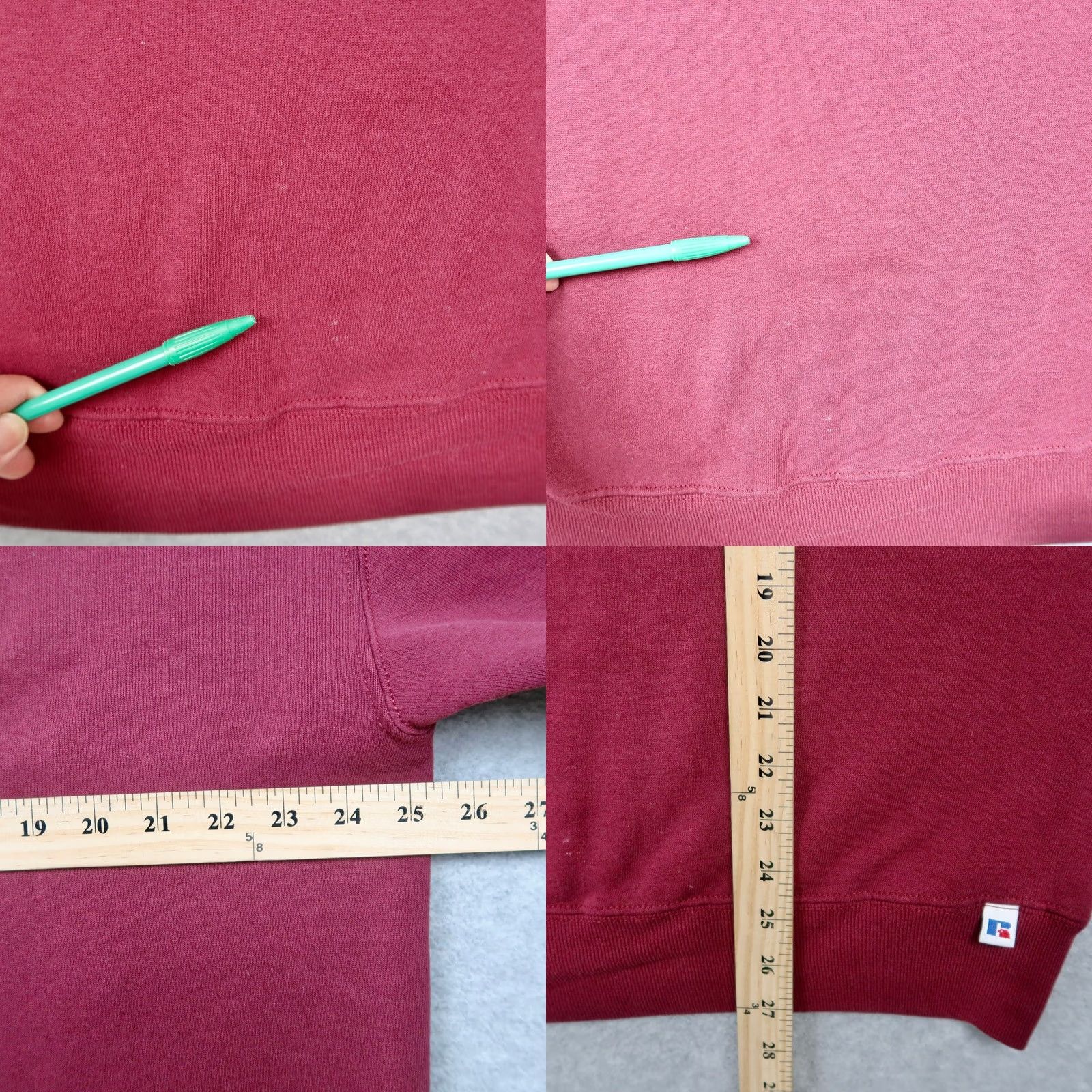 Russell Athletic VTG Russell Athletic Arizona State Sun Devils Sweatshirt XL Maroon Crewneck ASU Men Red Graphic Print All Seasons Size US XL / EU 56 / 4 - 8 Thumbnail