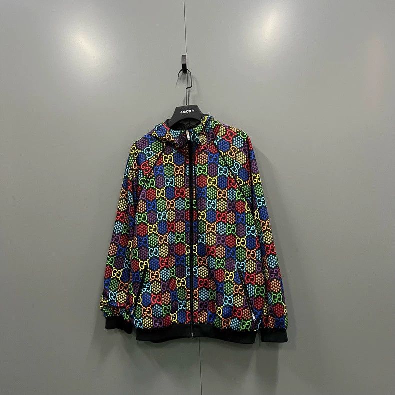 Gucci Gucci Magic Peach Candy Series Color Full Print GG Hooded J Size US M / EU 48-50 / 2 - 1 Thumbnail
