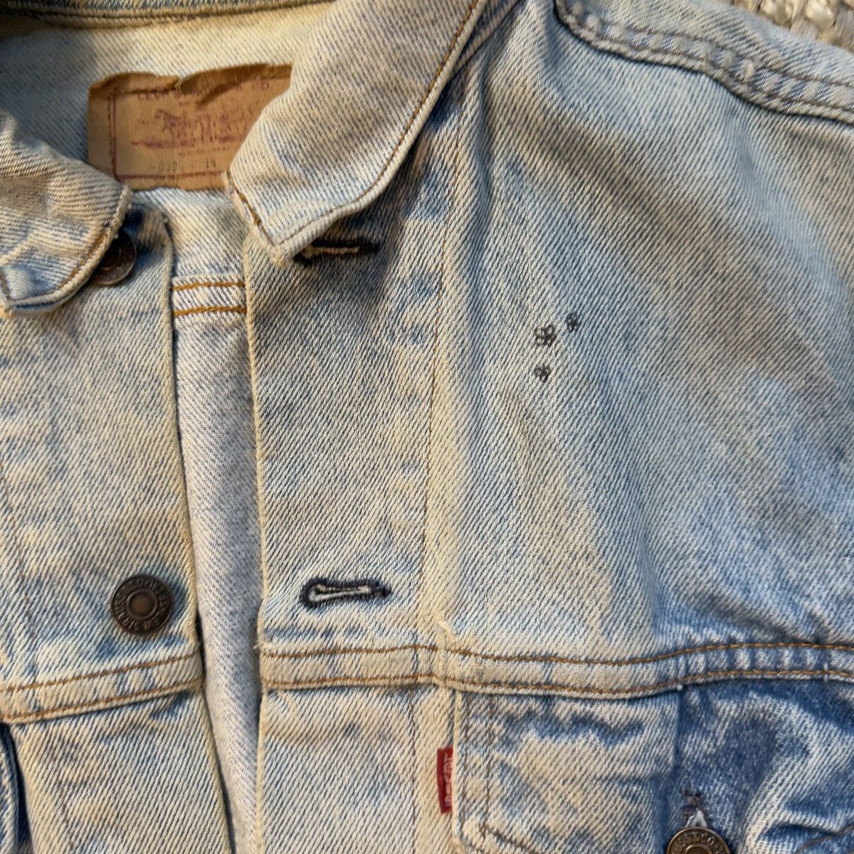 Levi's Vintage Levis jacket 70506-0214 Trucker Made in USA 1984 Size US S / EU 44-46 / 1 - 11 Thumbnail