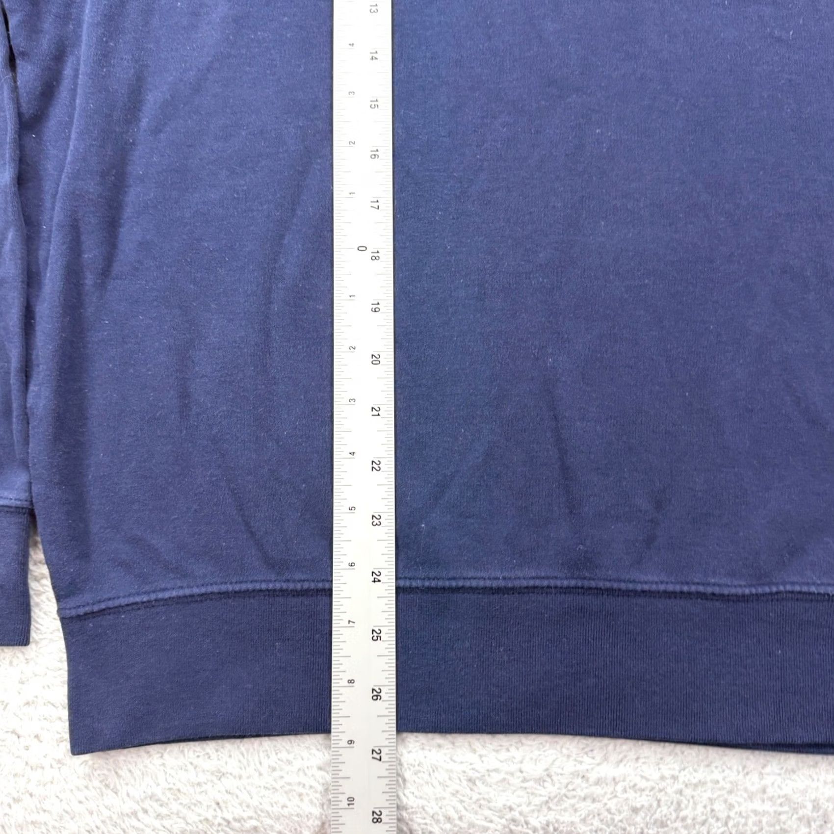 Polo Ralph Lauren Polo Golf Ralph Lauren Mens Navy Blue 1/4 Zip Cotton Pullover Sweater Large L Size US L / EU 52-54 / 3 - 4 Thumbnail