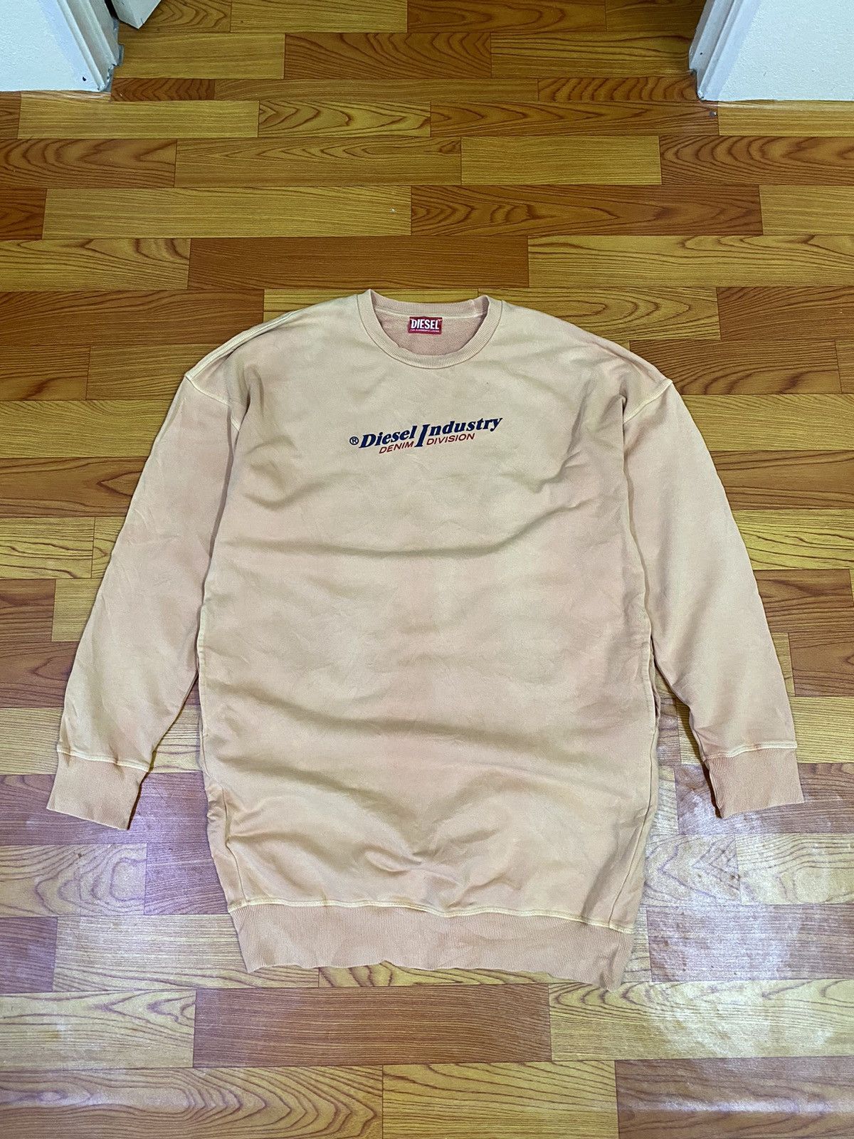 Diesel × Vintage Rare Diesel Industry Sweatshirt Size US L / EU 52-54 / 3 - 1 Thumbnail
